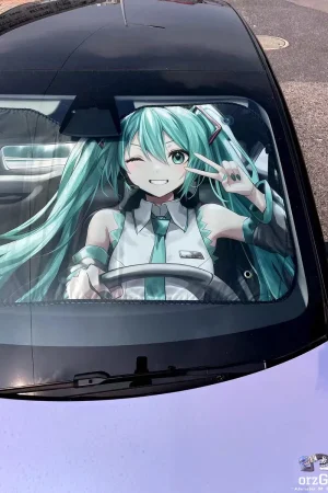 Plover Studio – Project Sekai Car front sunshade Hatsune Miku - Photo 1 | TopGKStore