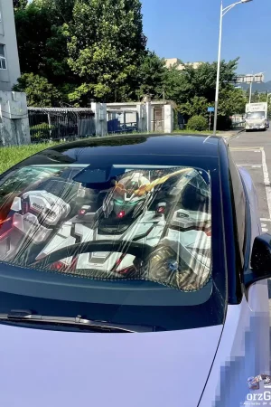 Plover Studio – Mobile Suit Gundam Car front sunshade RX-0 Unicorn Gundam & ZGMF-X20A Strike Freedom - Photo 2 | To
