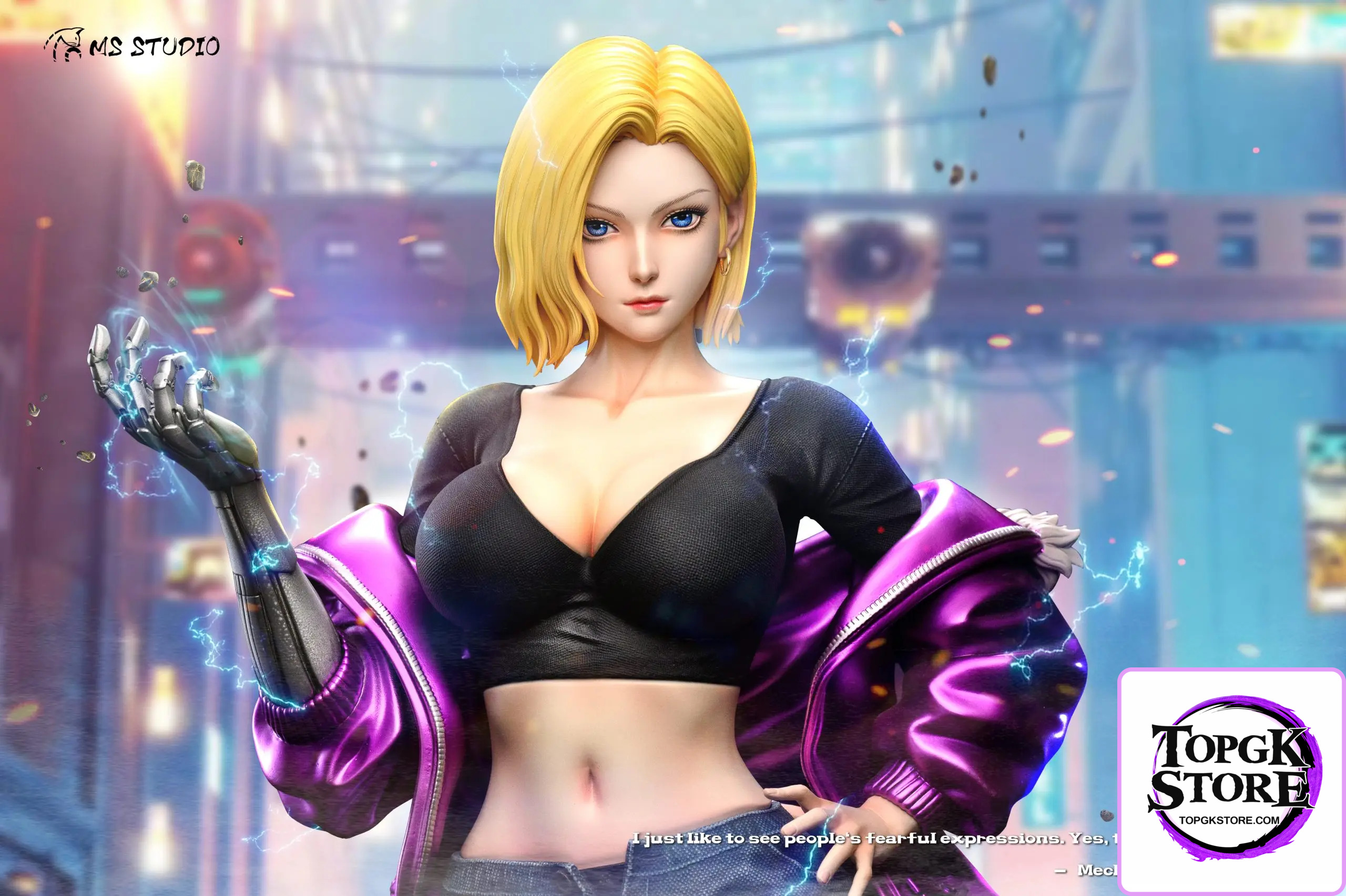 MS Studio – Dragon Ball Mechanical Girl Android 18 - Photo 2 | TopGKStore
