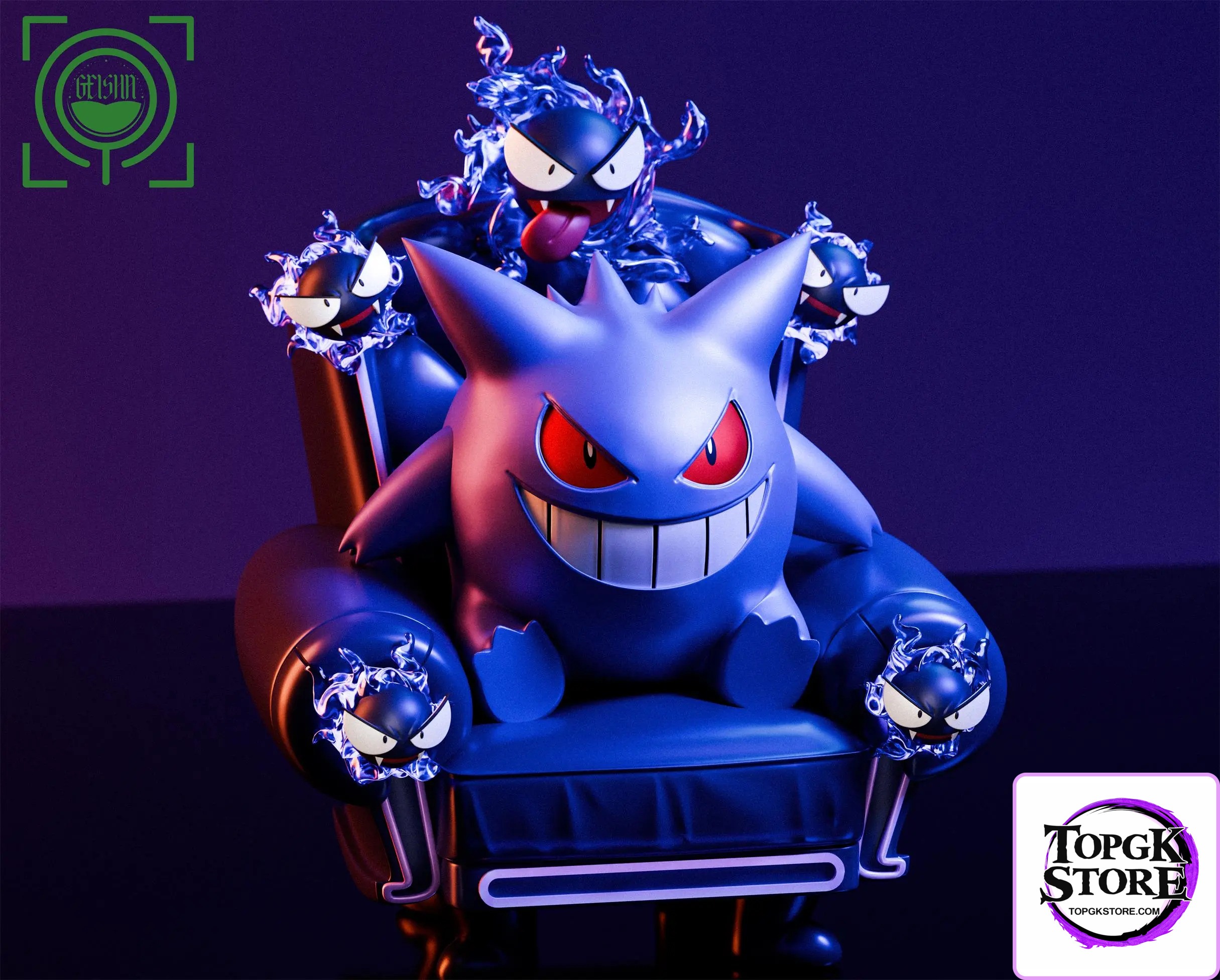 GEISHA Studio – Pokémon Gengar Throne - Photo 2 | TopGKStore