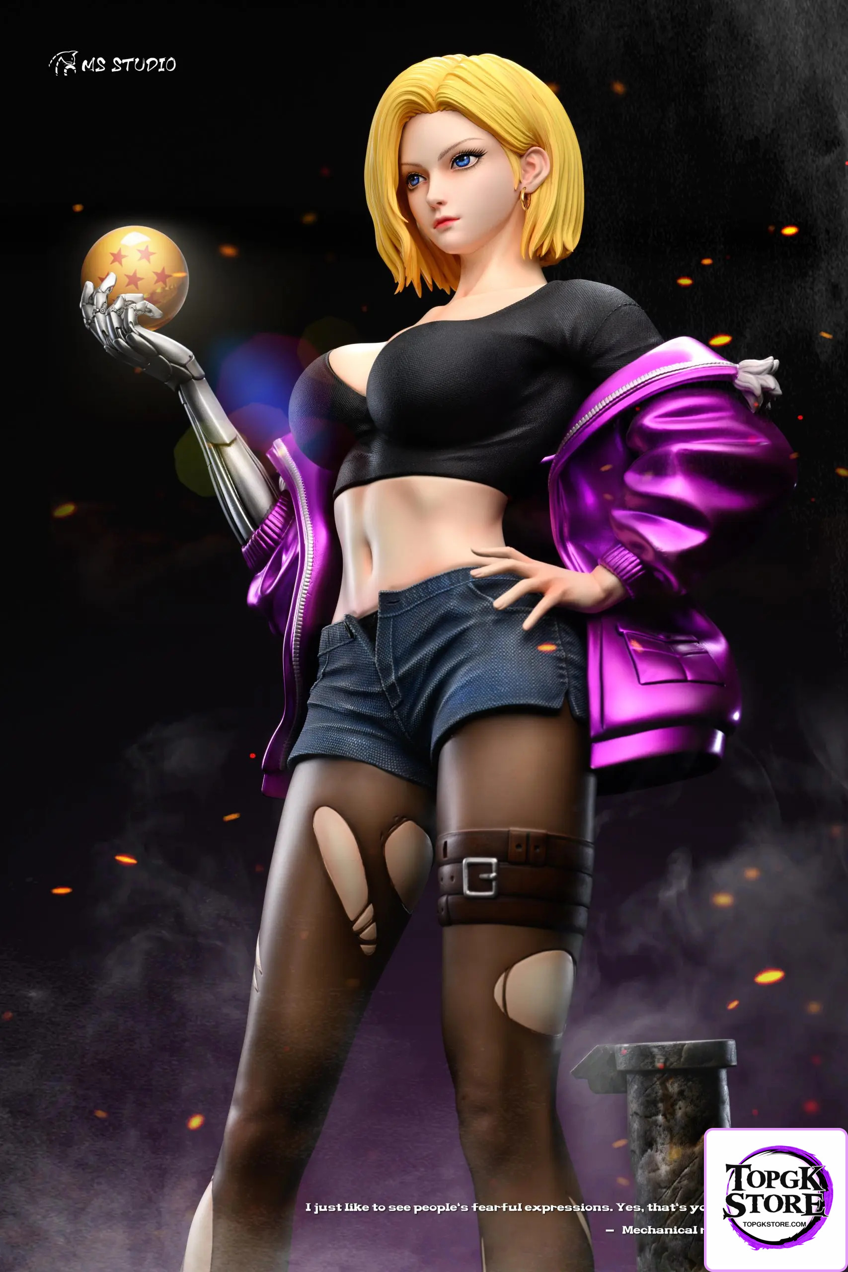 MS Studio – Dragon Ball Mechanical Girl Android 18 - Photo 6 | TopGKStore