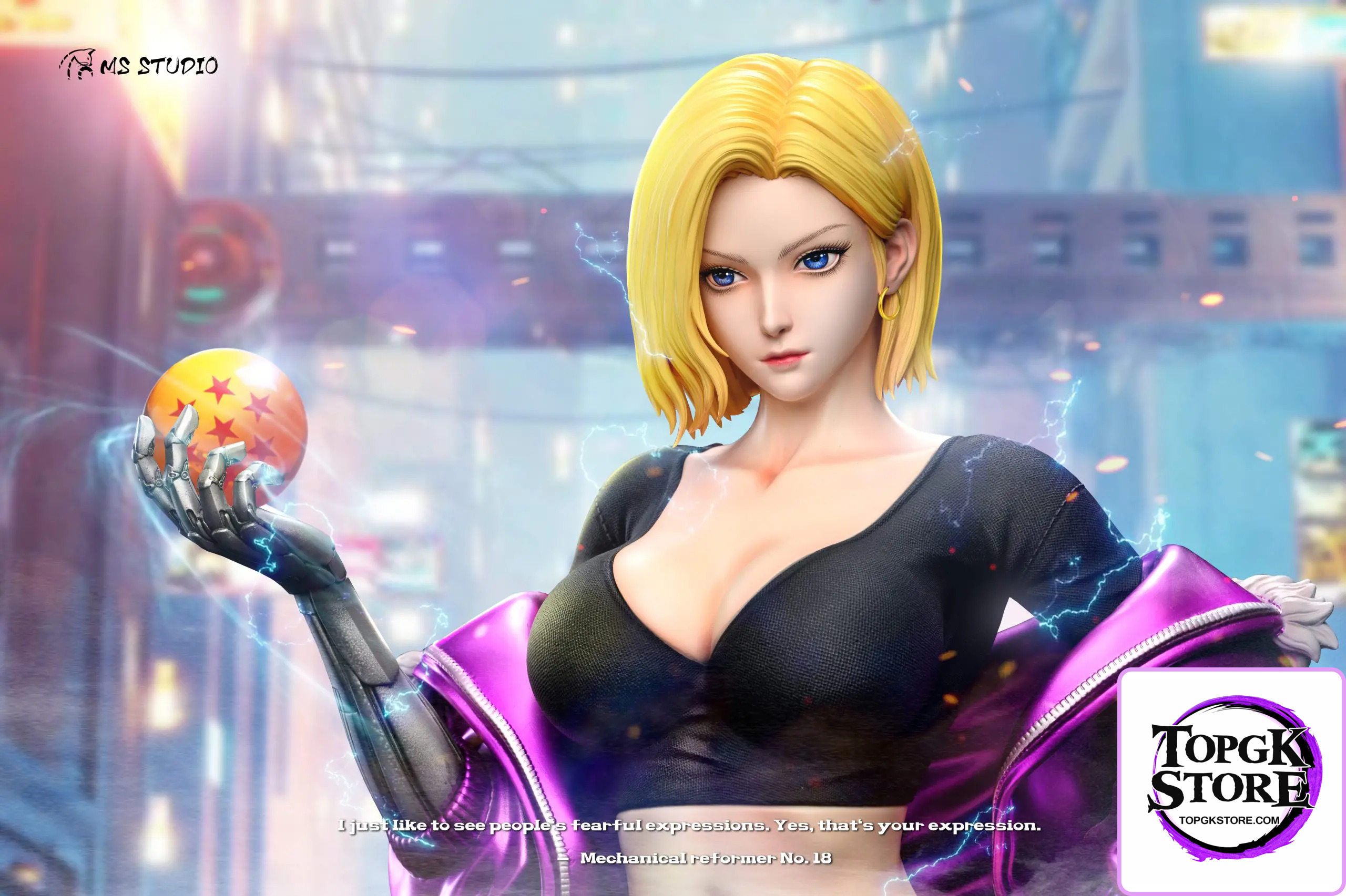 MS Studio – Dragon Ball Mechanical Girl Android 18 - Photo 7 | TopGKStore