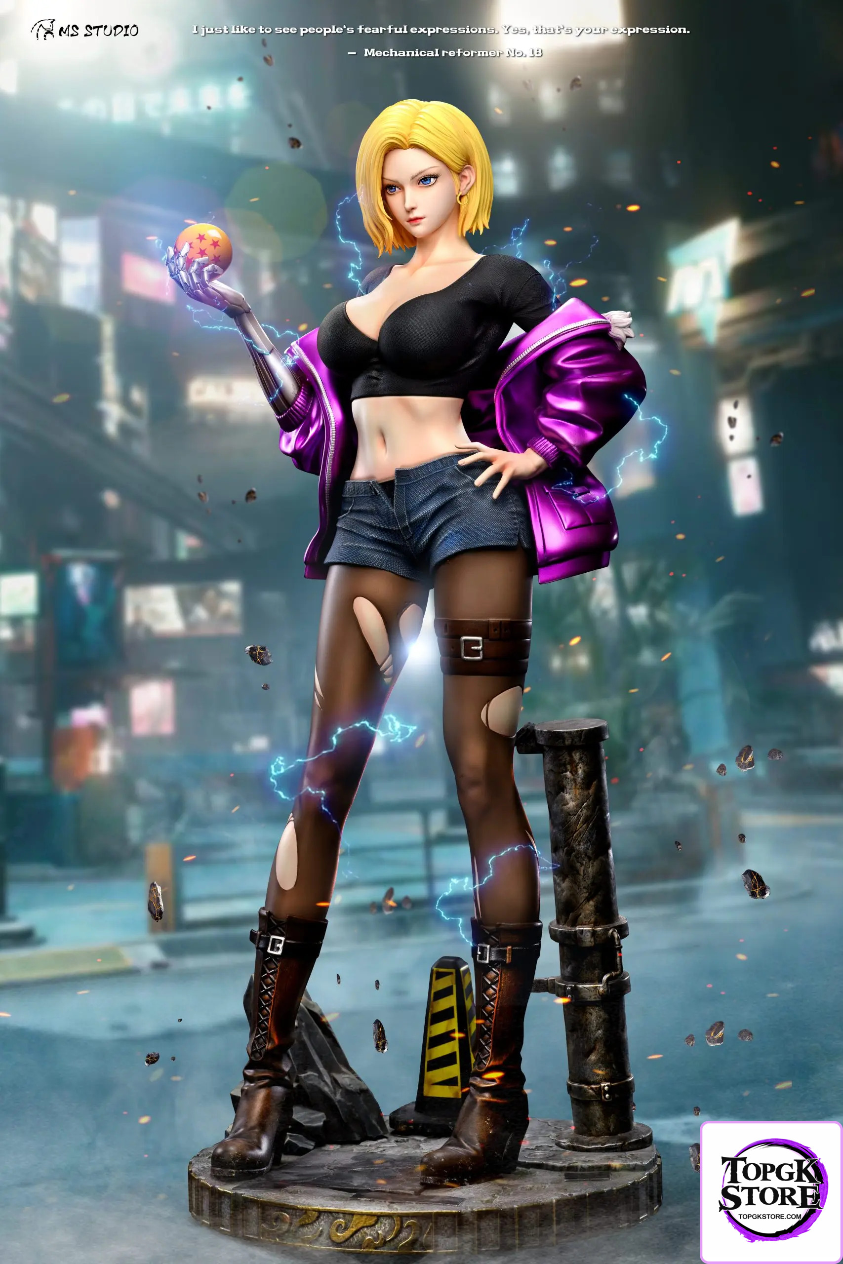 MS Studio – Dragon Ball Mechanical Girl Android 18 - Photo 1 | TopGKStore