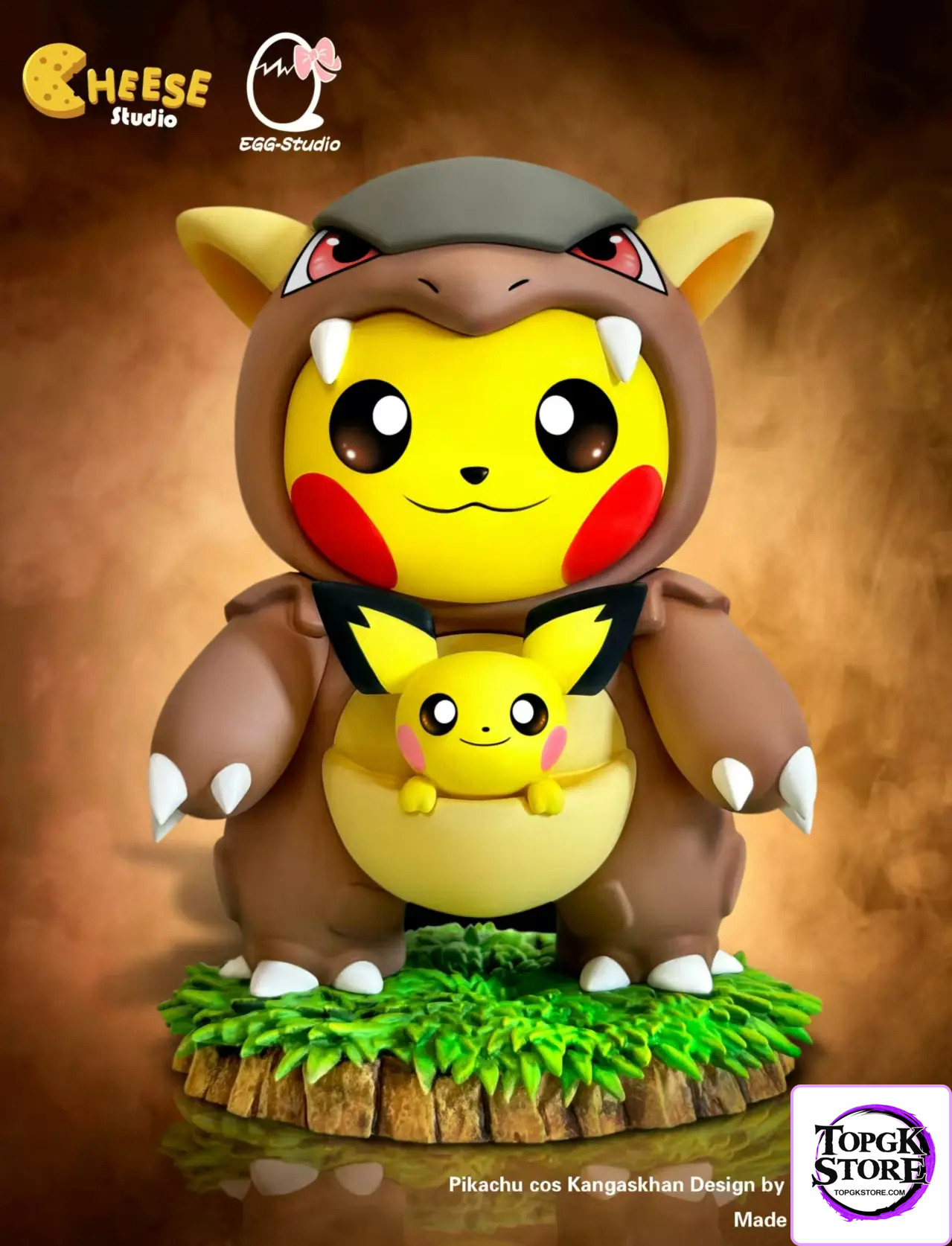 CHEESE Studio & EGG Studio  – Pokémon Pikachu COS Kangaskhan - Photo 1 | TopGKStore