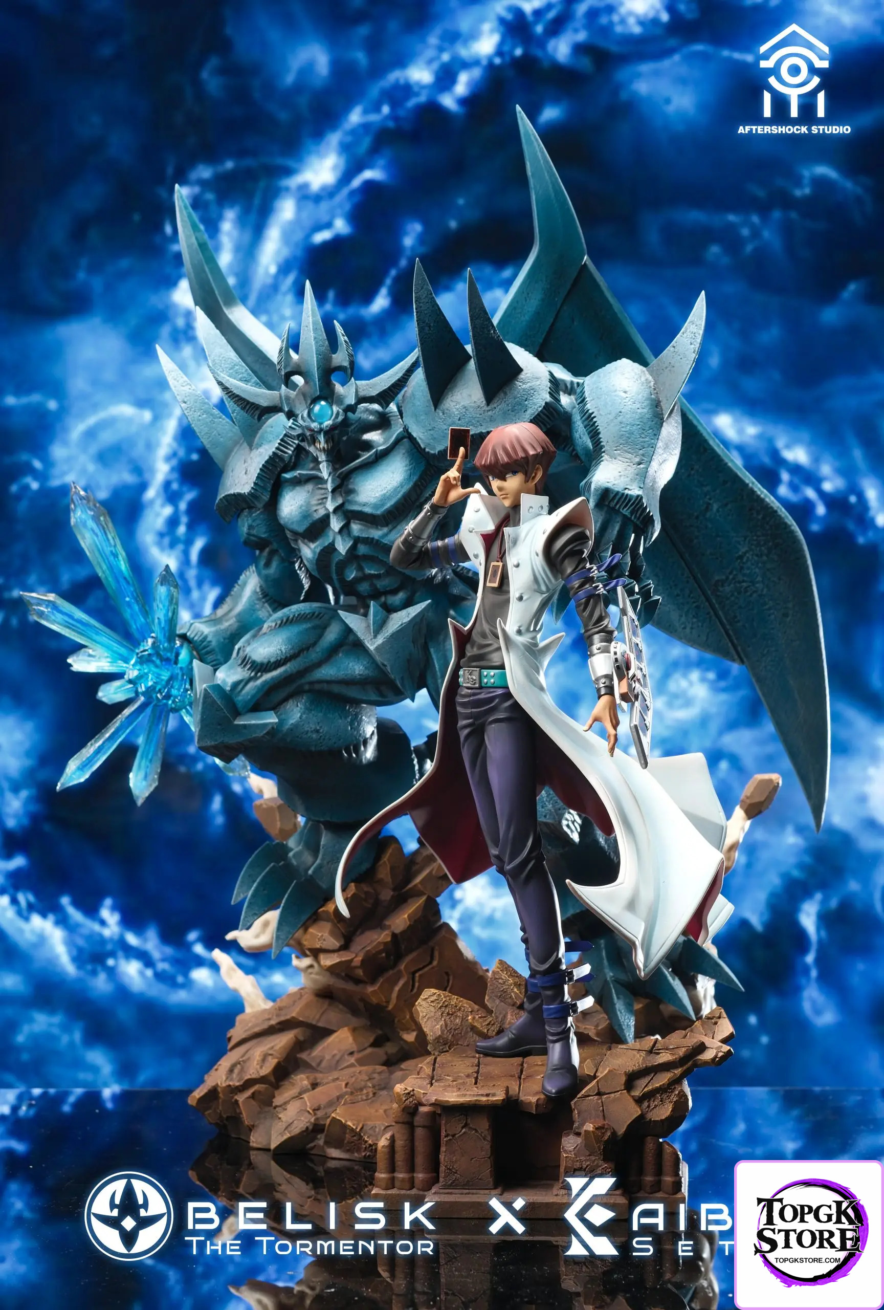 Aftershock Studio – Yu-Gi-Oh! Obelisk the Tormentor & Seto Kaiba - Photo 1 | TopGKStore