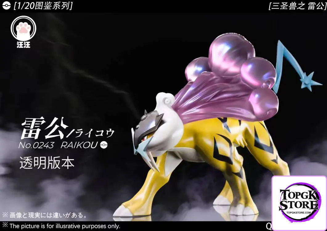 Wang Wang Studio – Pokémon Legendary beasts #2 Raikou - Photo 8 | TopGKStore