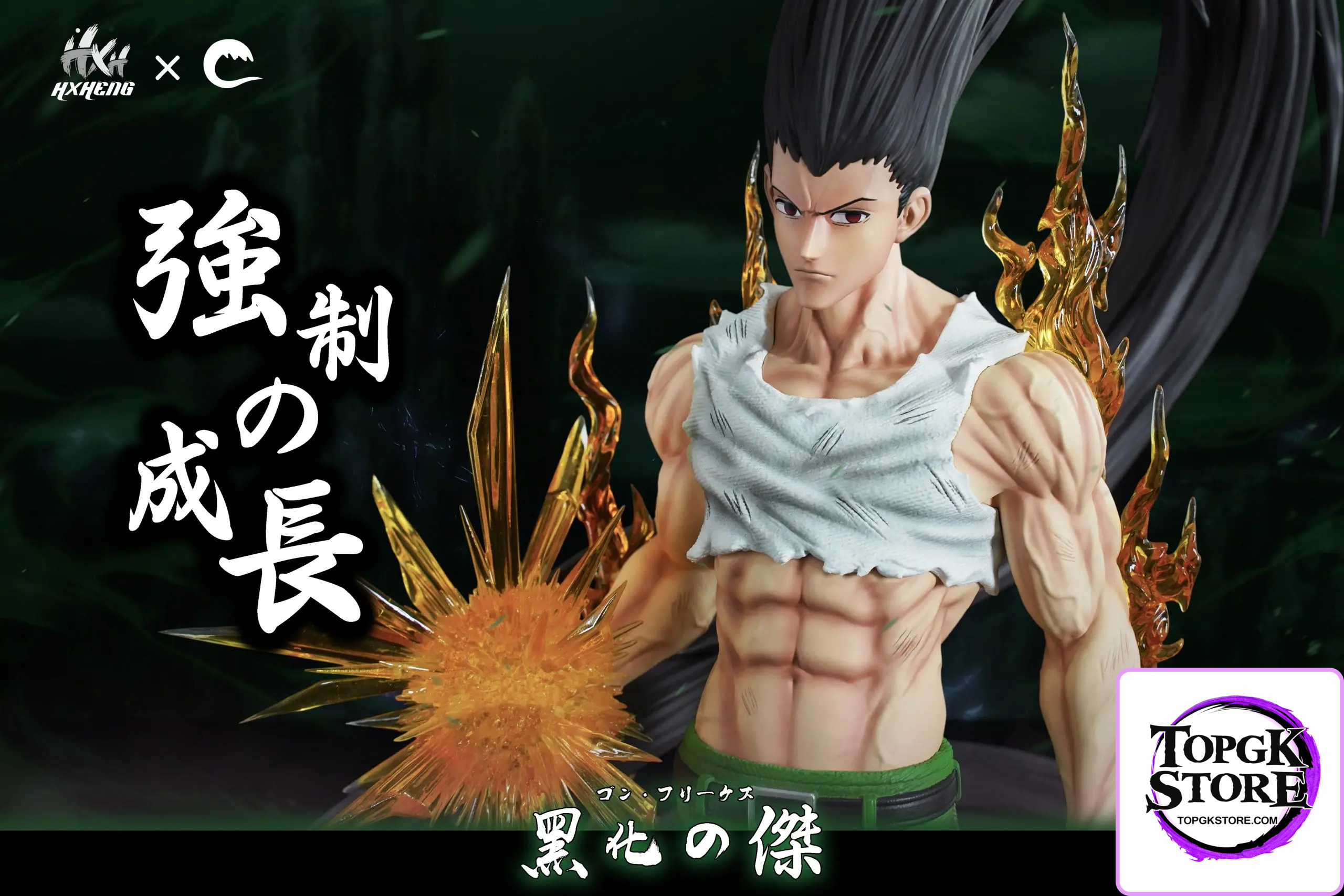 HXHENG Studio & CHENG Studio – HUNTER×HUNTER Hunter Series #1 Black Gon Freecss - Photo 1 | TopGKStore
