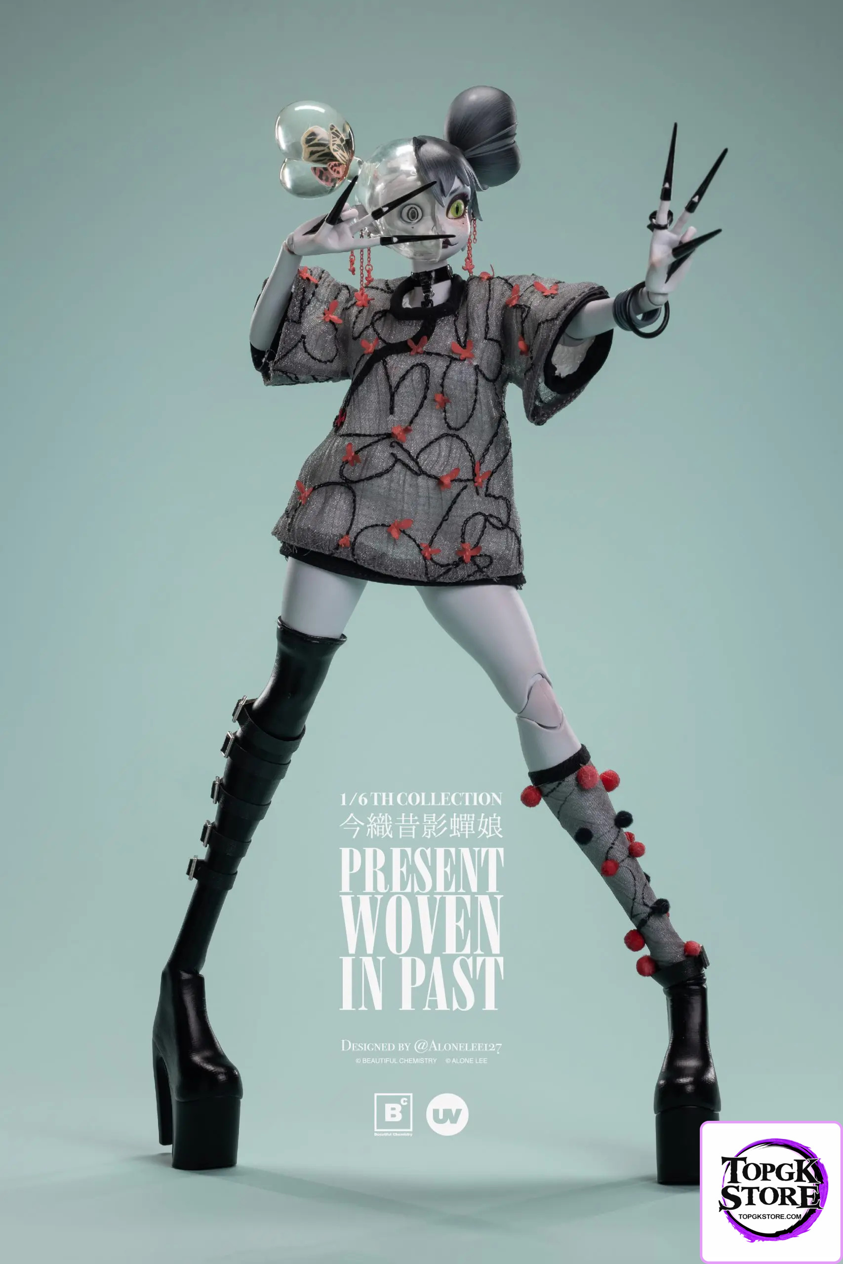 Beautiful Chemistry Studio – Original Beautiful Chemistry x 127 1/6 Collection-level action figure present woven in pas
