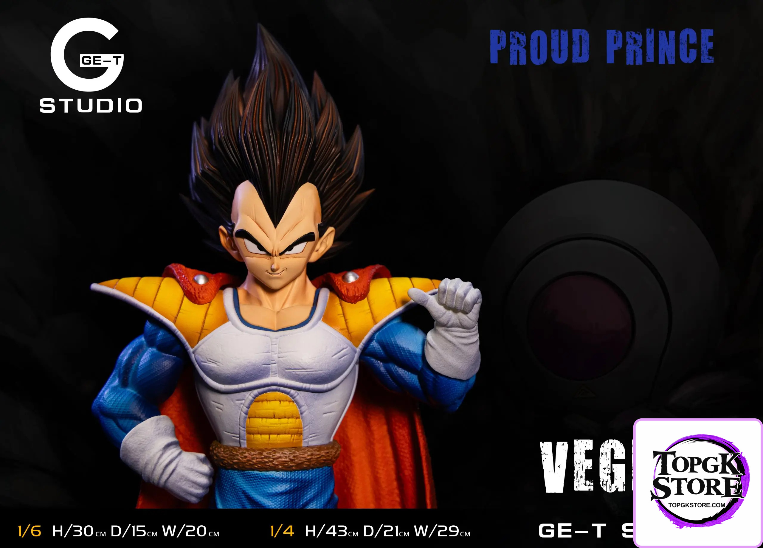 GE-T Studio – Dragon Ball Prince Vegeta - Photo 2 | TopGKStore