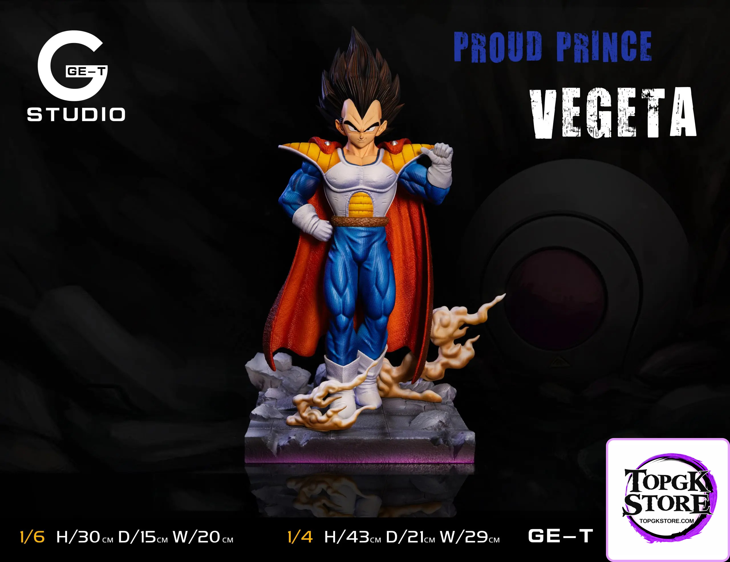 GE-T Studio – Dragon Ball Prince Vegeta - Photo 1 | TopGKStore
