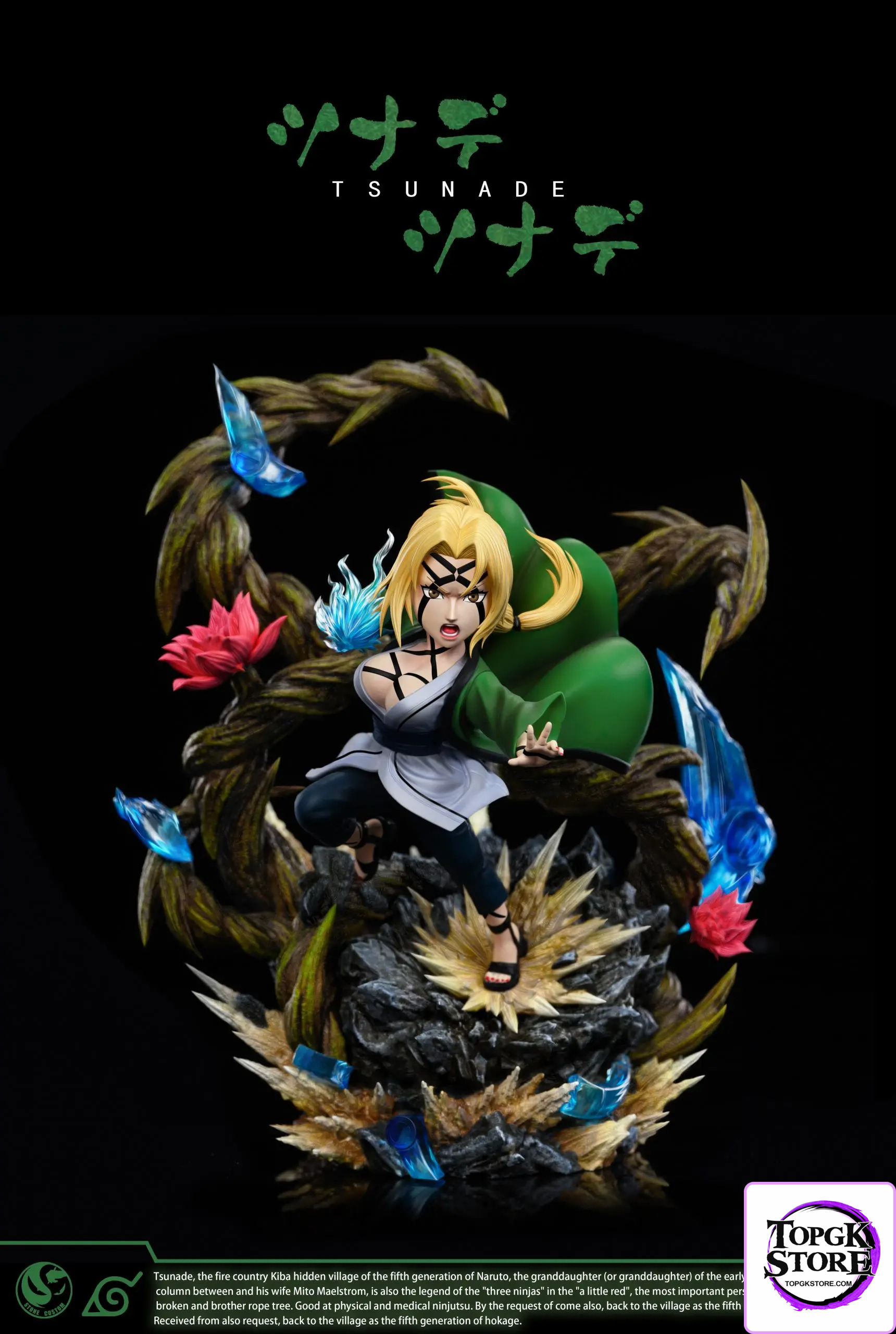 Stone Custom Studio – Naruto WCF Five Kage vs. Uchiha Madara Resonance #5 Tsunade - Photo 1 | TopGKStore
