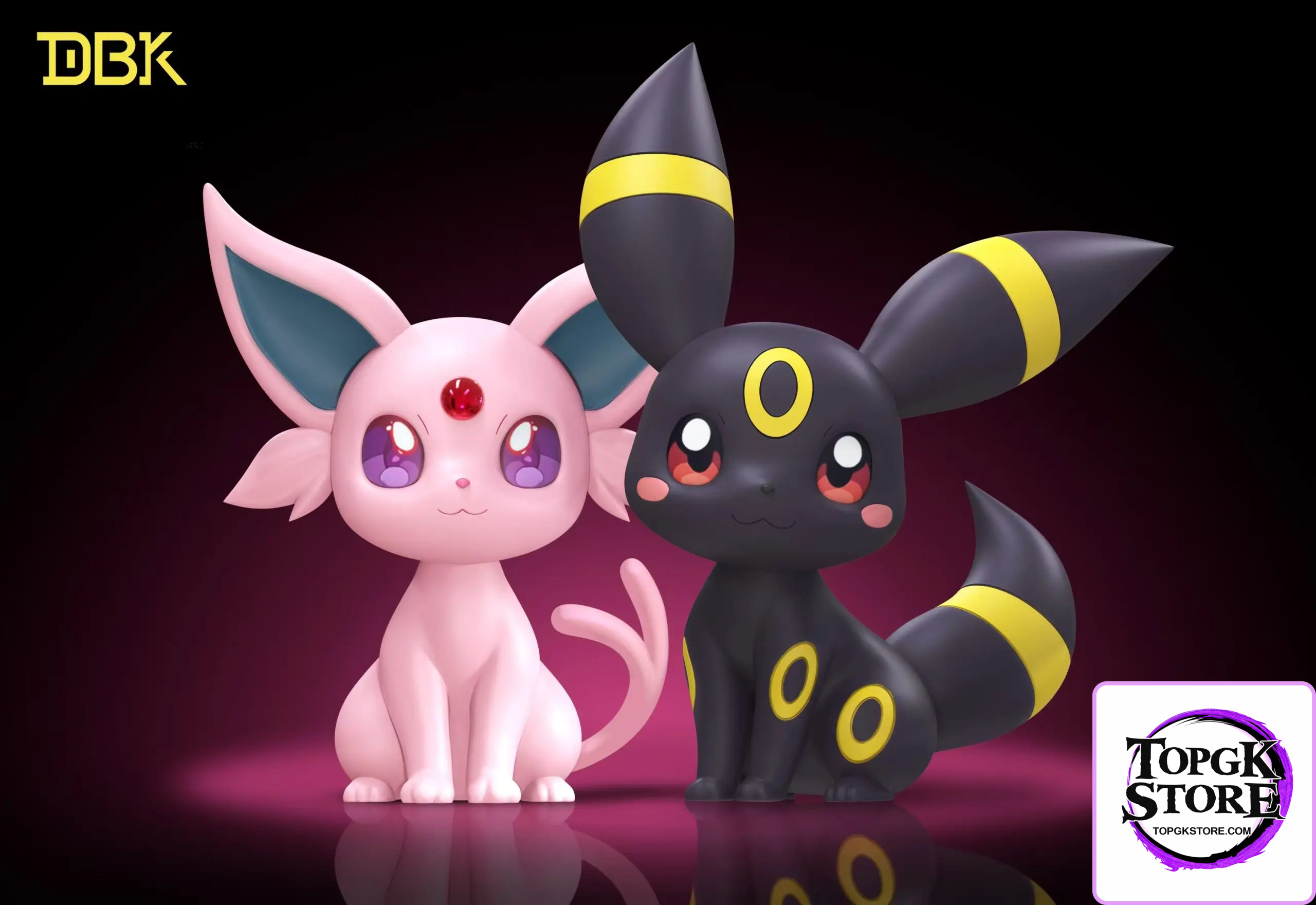 DBK Studio – Pokémon Chibi Espeon & Umbreon - Photo 1 | TopGKStore