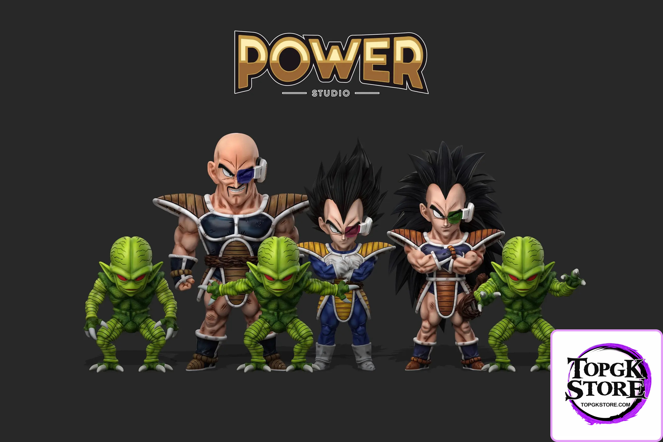 Power Studio – Dragon Ball Saibamen - Photo 1 | TopGKStore