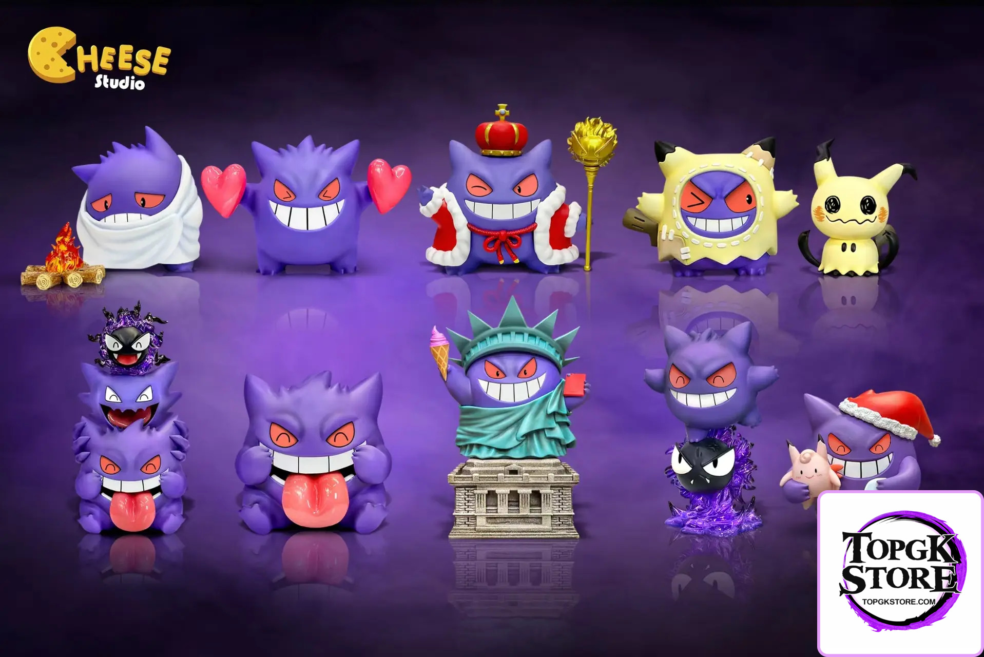 CHEESE Studio – Pokémon Statue of Liberty Gengar - Photo 2 | TopGKStore