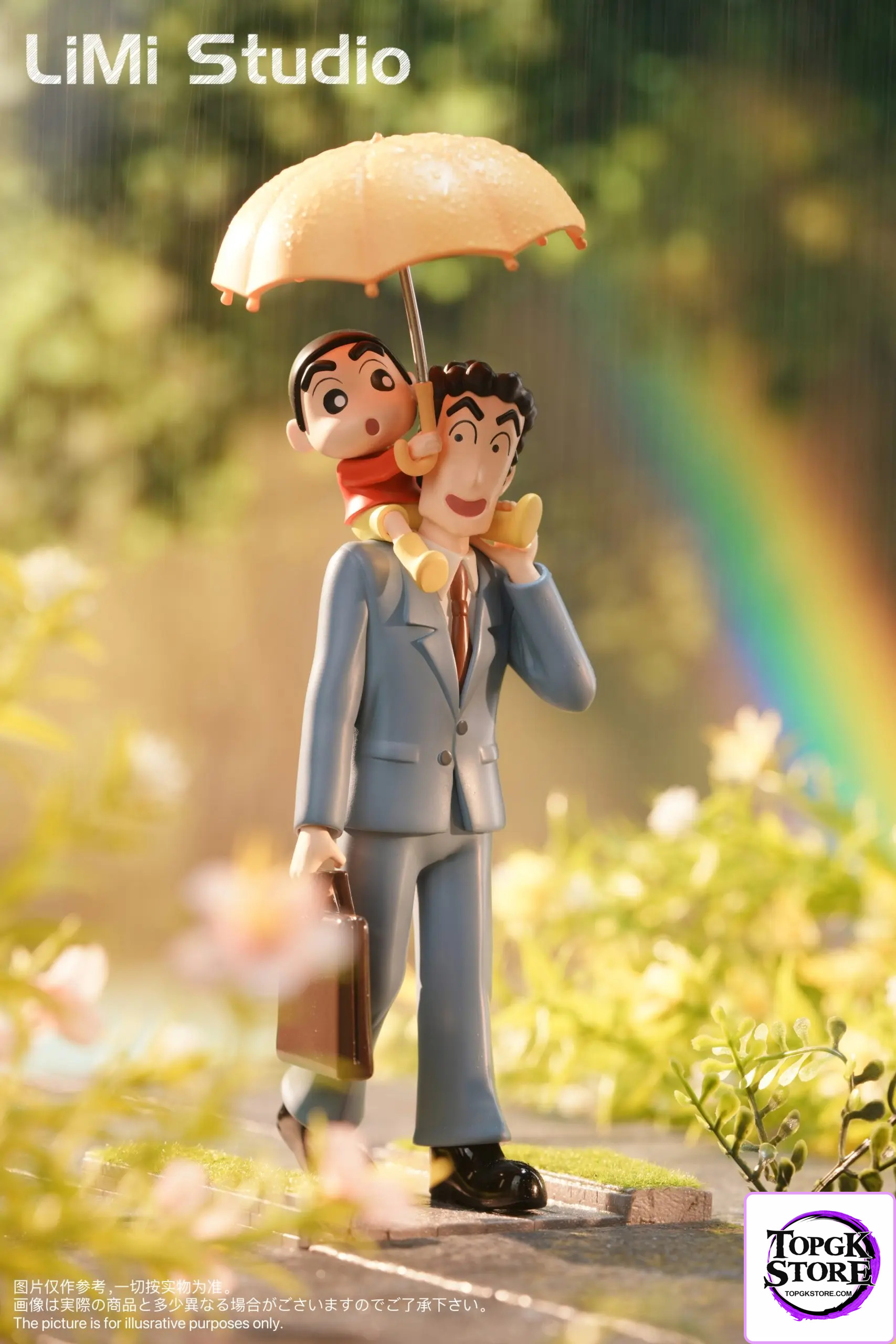 LiMi Studio – Crayon Shin-chan Nohara Shinnosuke picks up his father from get off work - Photo 1 | TopGKStore