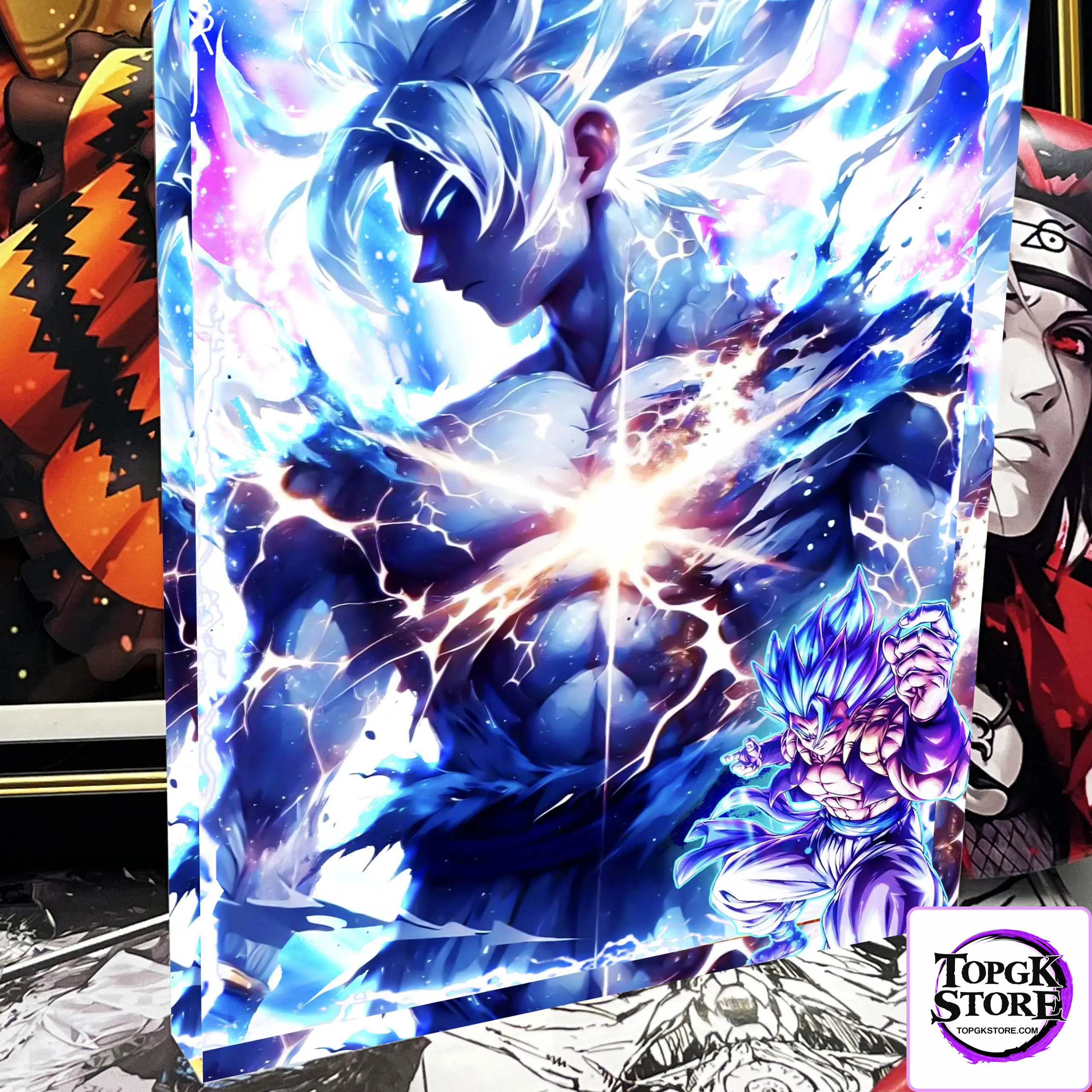 A Miao Hua She Studio – Dragon Ball Super Saiyan Blue Son Goku Card Brick - Photo 2 | TopGKStore