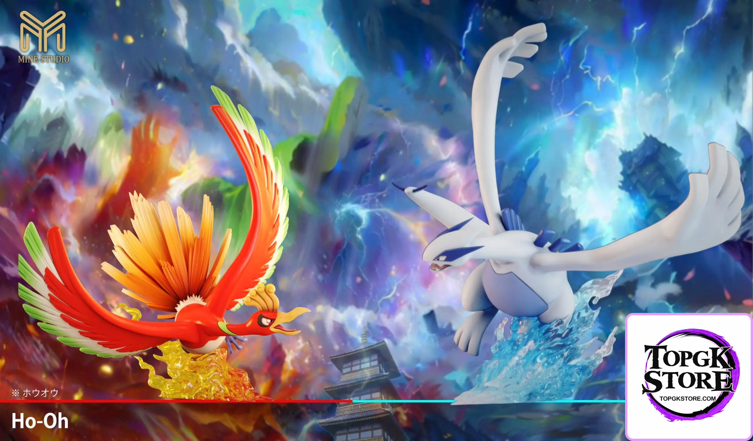MINE Studio – Pokémon Legendary Pokémon Series #3 Lugia & Ho-Oh - Photo 1 | TopGKStore