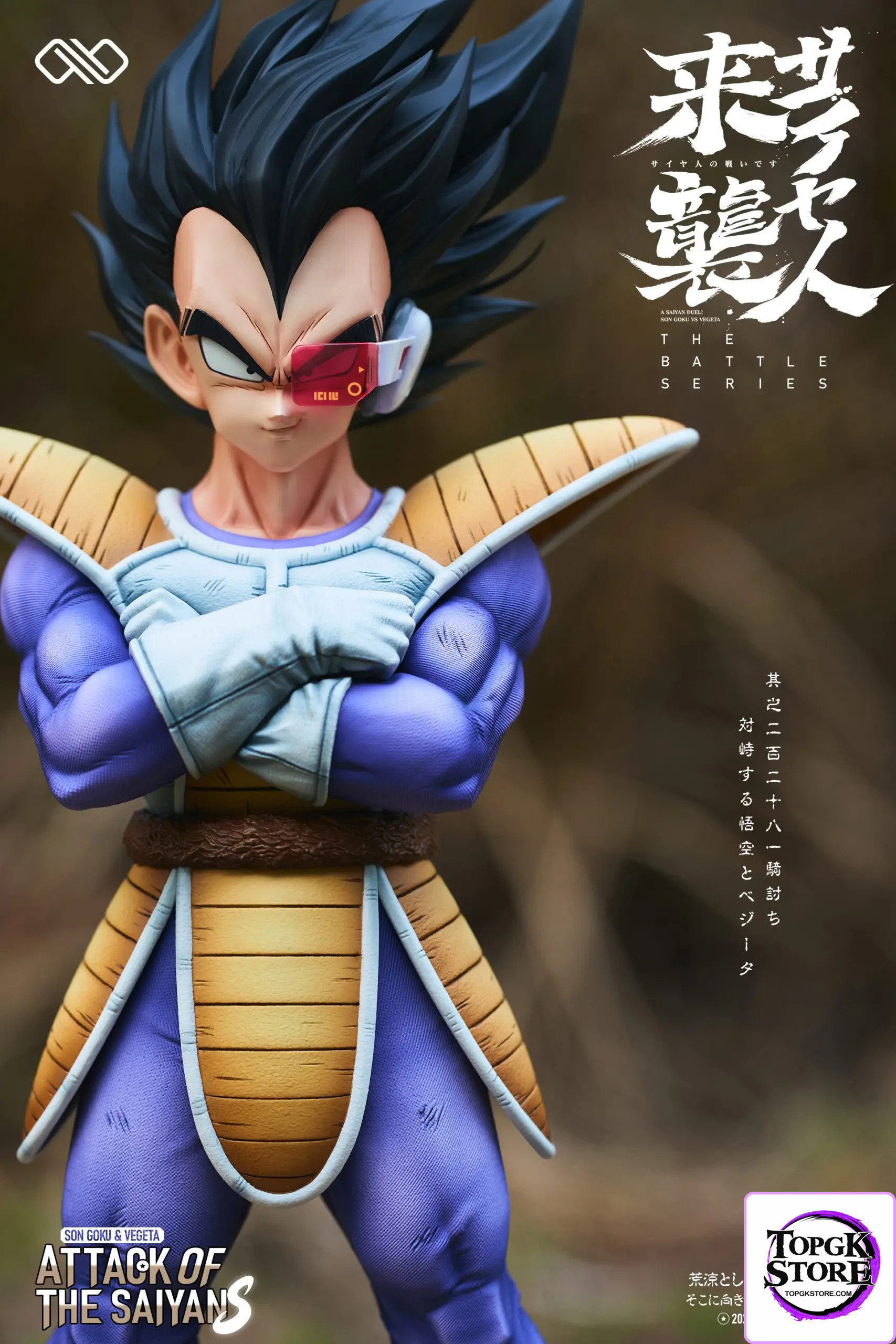Infinite Studio – Dragon Ball Saiyan Goku & Vegeta - Photo 11 | TopGKStore