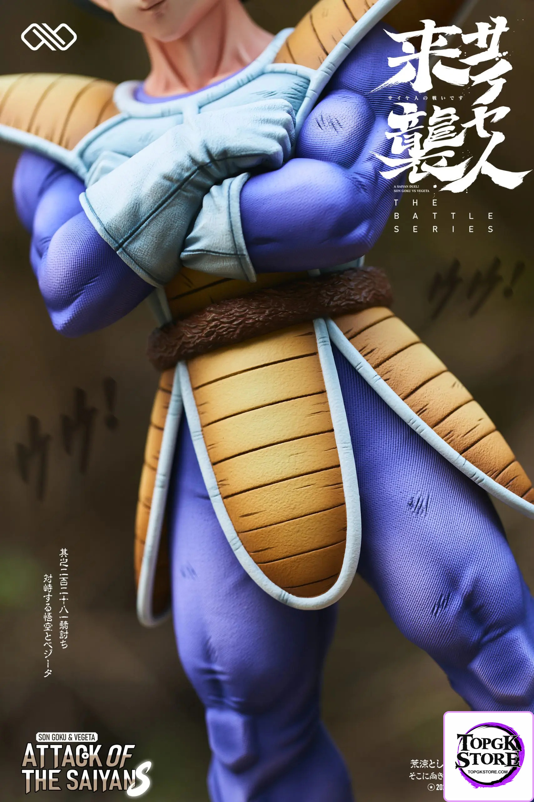 Infinite Studio – Dragon Ball Saiyan Goku & Vegeta - Photo 13 | TopGKStore