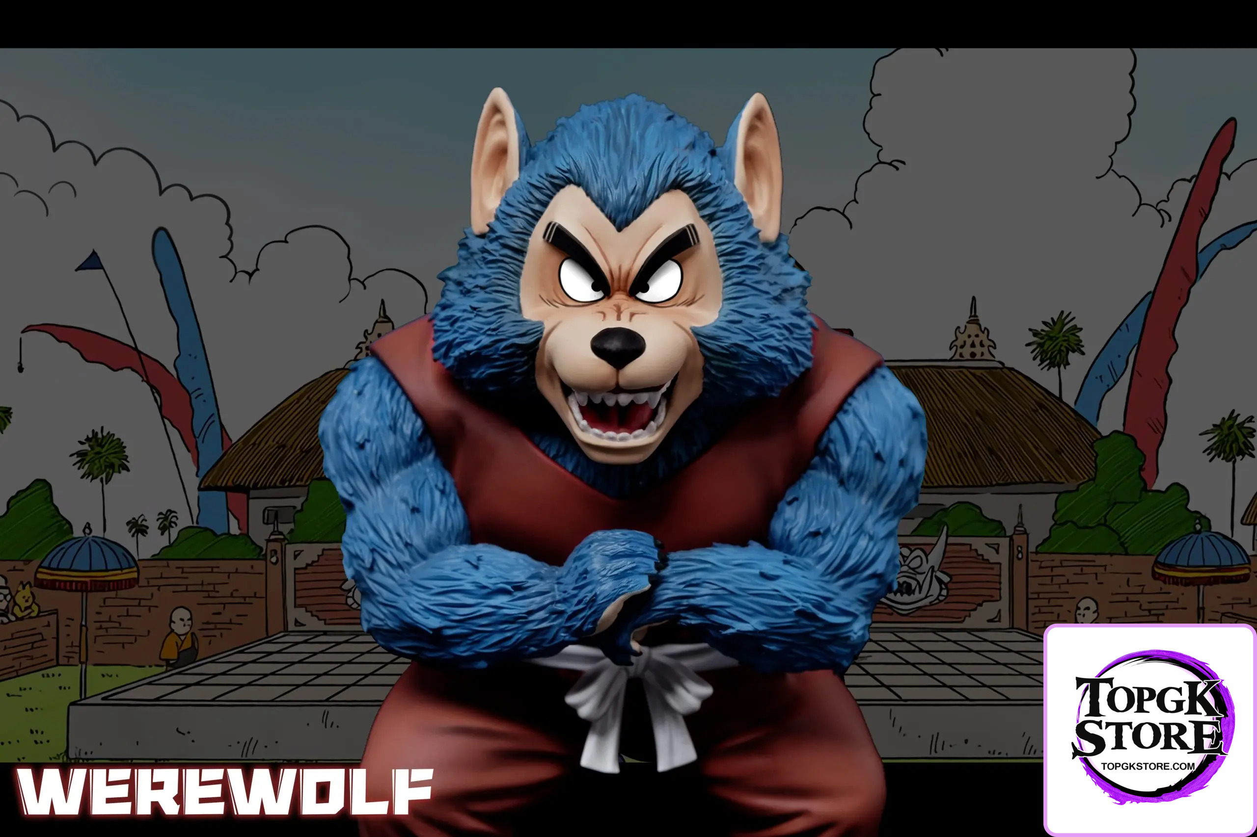 C Studio – Dragon Ball Childhood Tenkaichi Budokai Man-Wolf - Photo 1 | TopGKStore