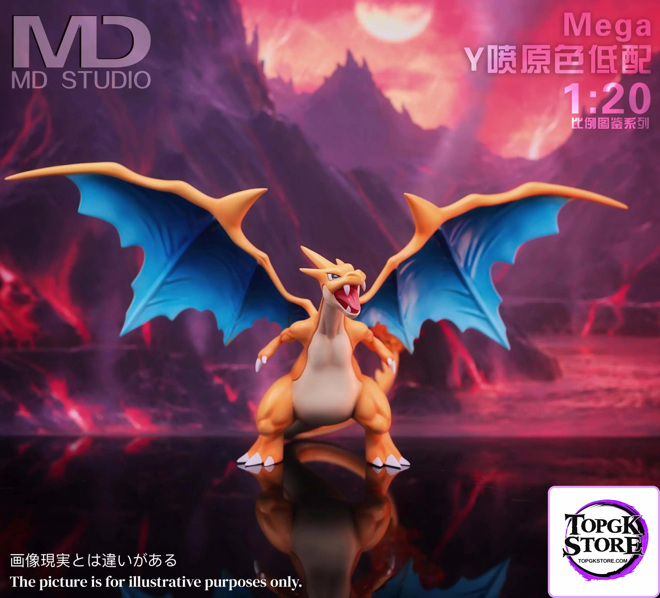 MD Studio – Pokemon Charizard Y 2.0 - Photo 4 | TopGKStore