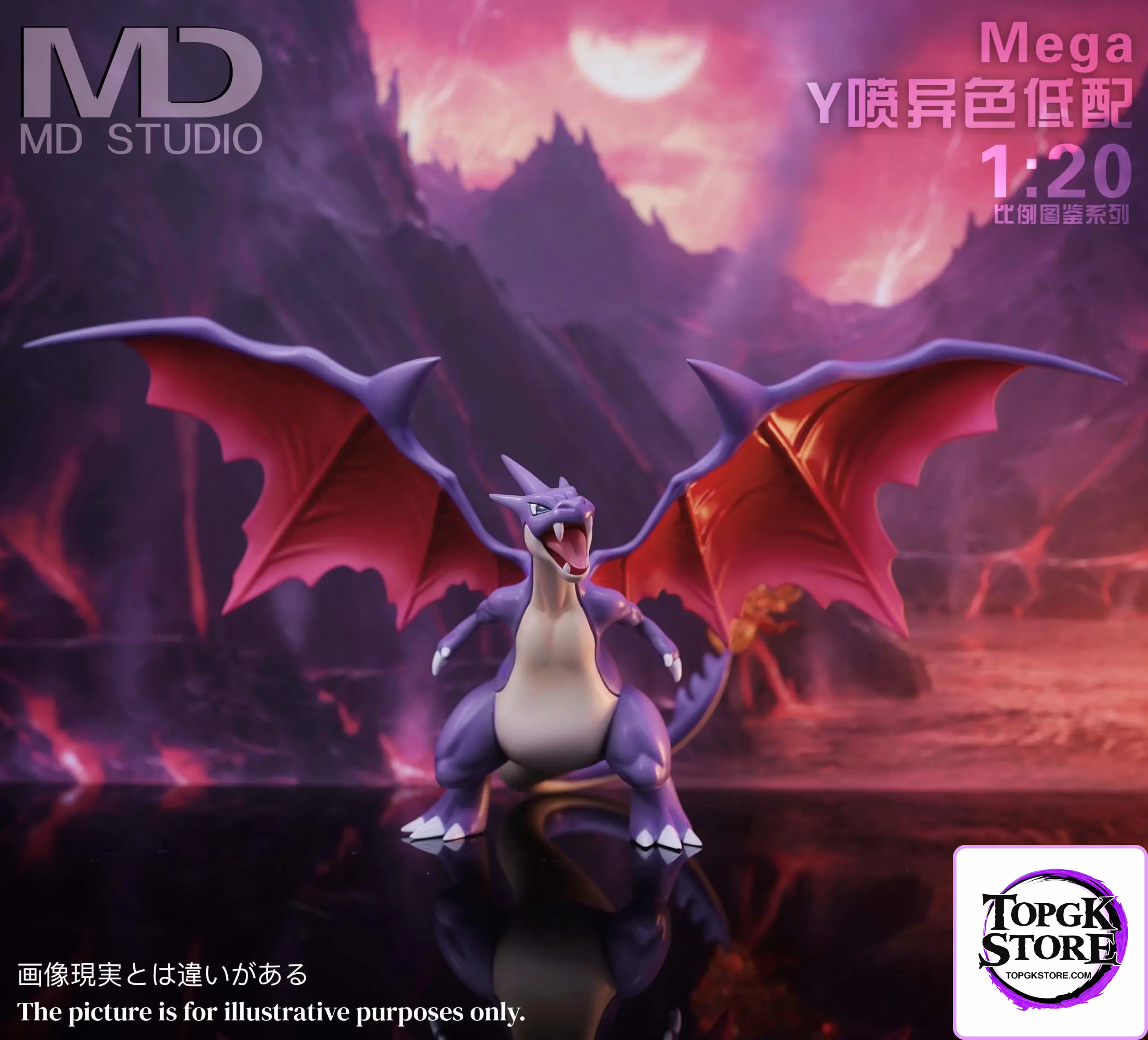 MD Studio – Pokemon Charizard Y 2.0 - Photo 3 | TopGKStore