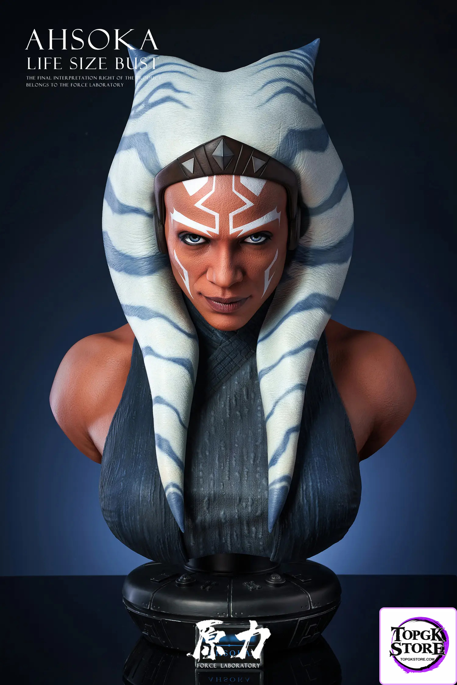 Force Studio – Star Wars Ahsoka 1/1 Bust - Photo 2 | TopGKStore