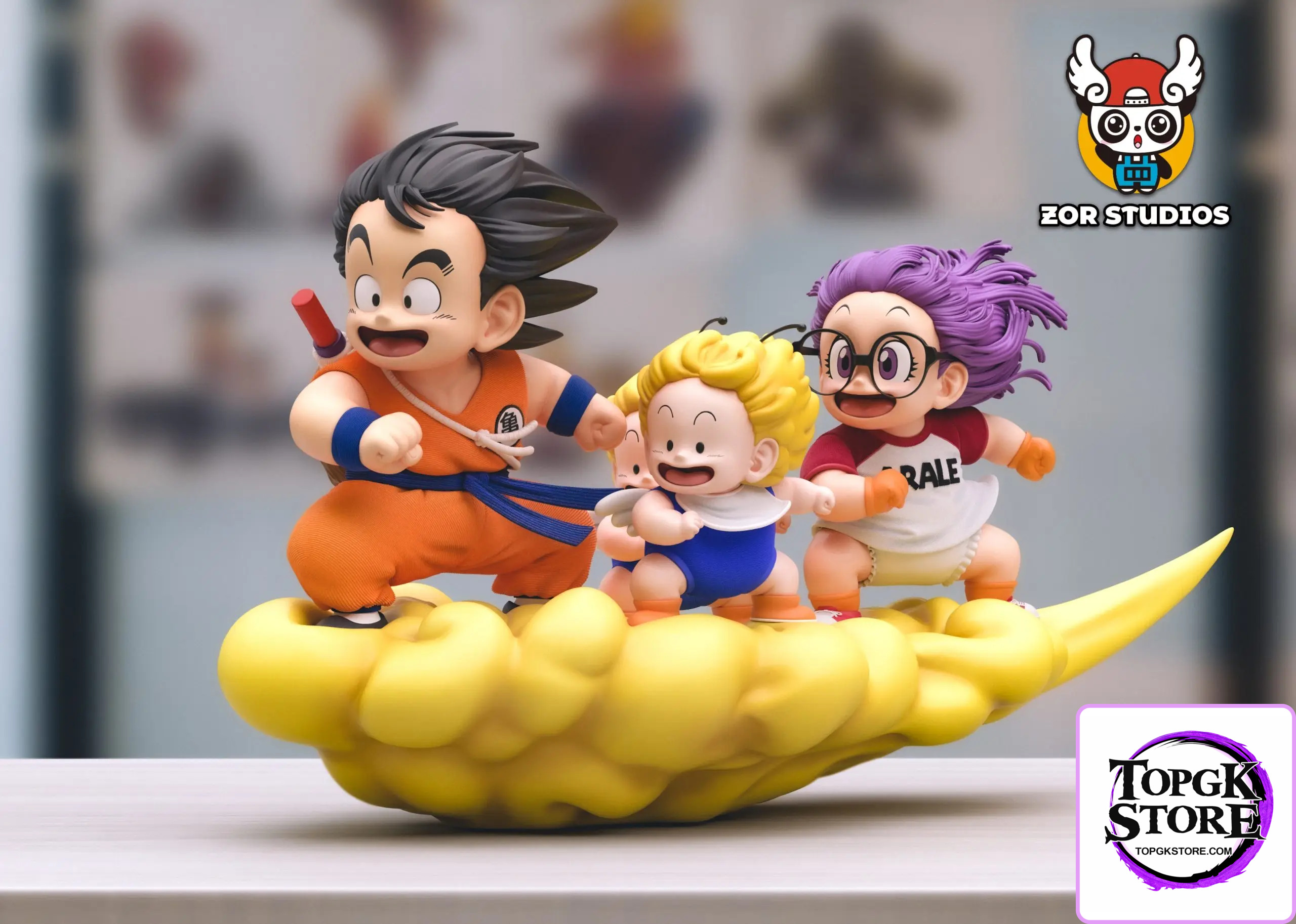 ZOR Studio – Dragon Ball Vehicle Series #3 Somersault Cloud Goku & Arale - Photo 1 | TopGKStore