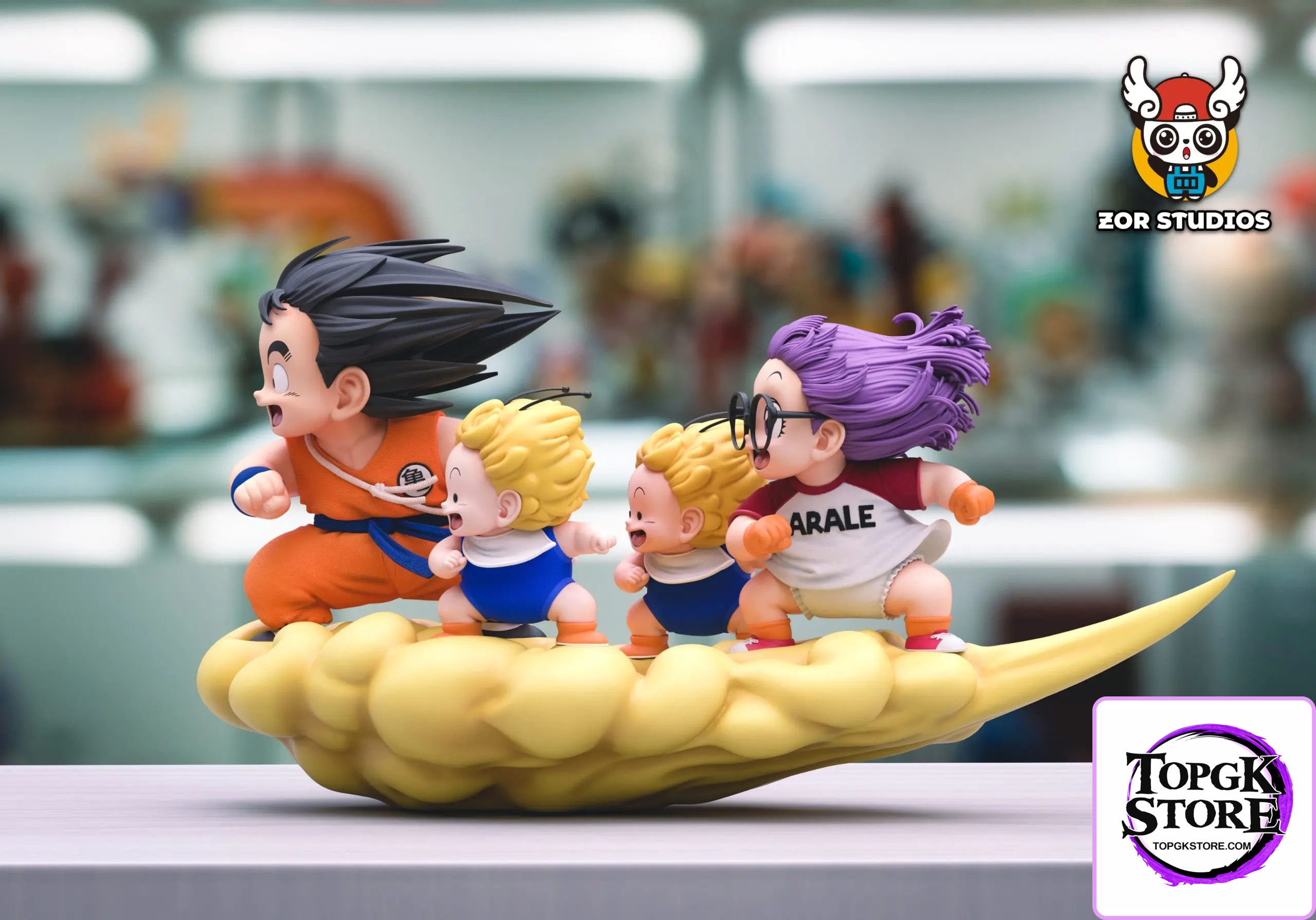 ZOR Studio – Dragon Ball Vehicle Series #3 Somersault Cloud Goku & Arale - Photo 3 | TopGKStore