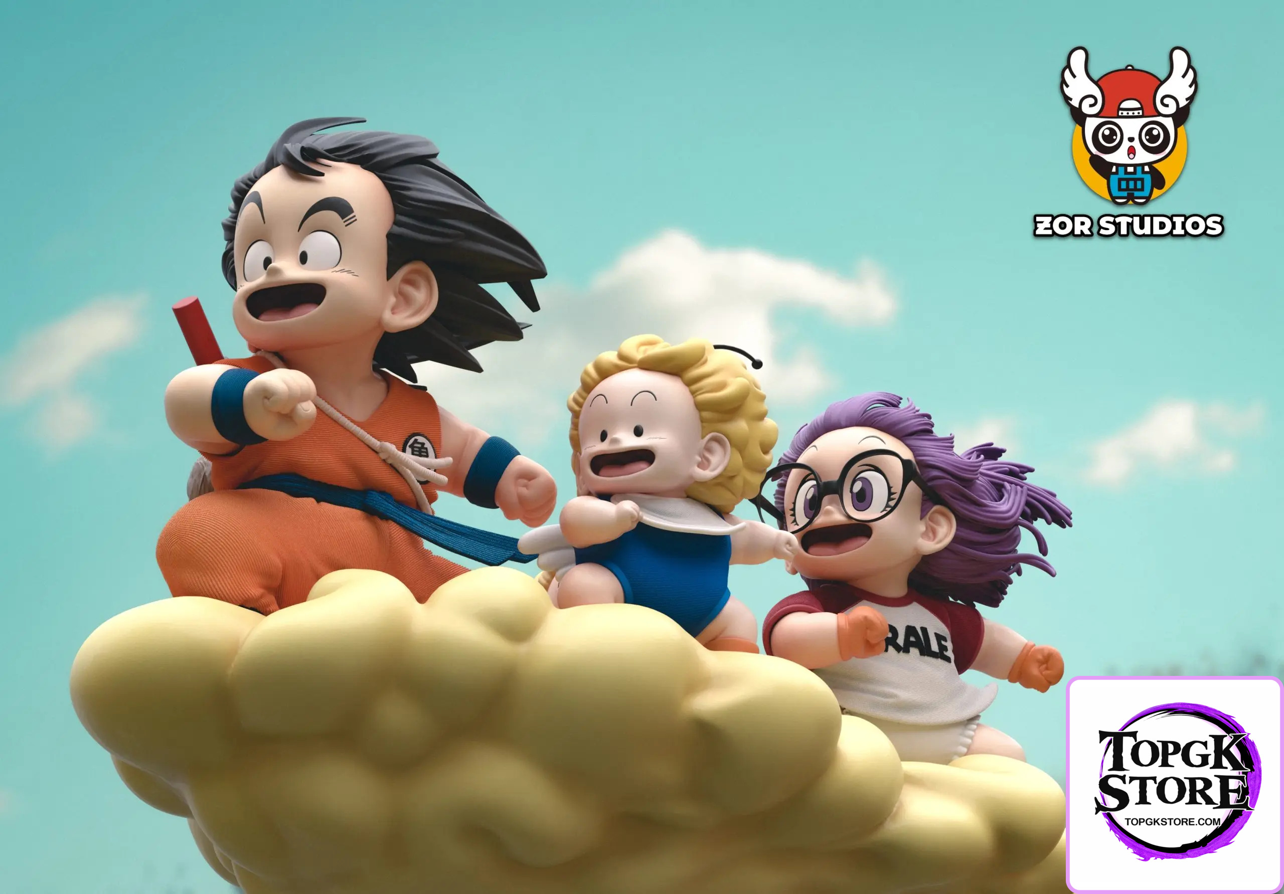 ZOR Studio – Dragon Ball Vehicle Series #3 Somersault Cloud Goku & Arale - Photo 5 | TopGKStore