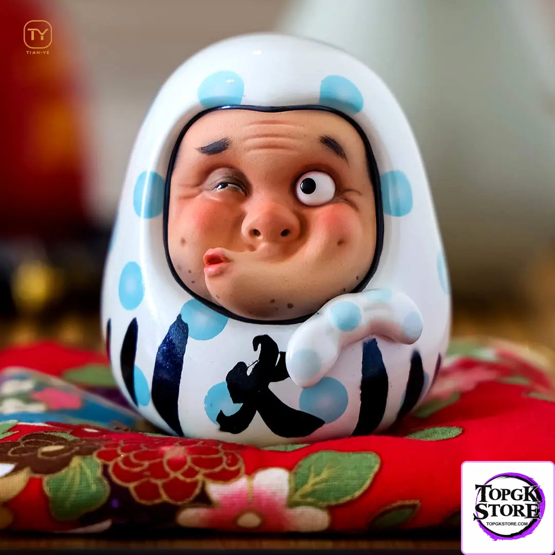 Tian Ye Studio – Original Pray for blessings daruma - Photo 3 | TopGKStore
