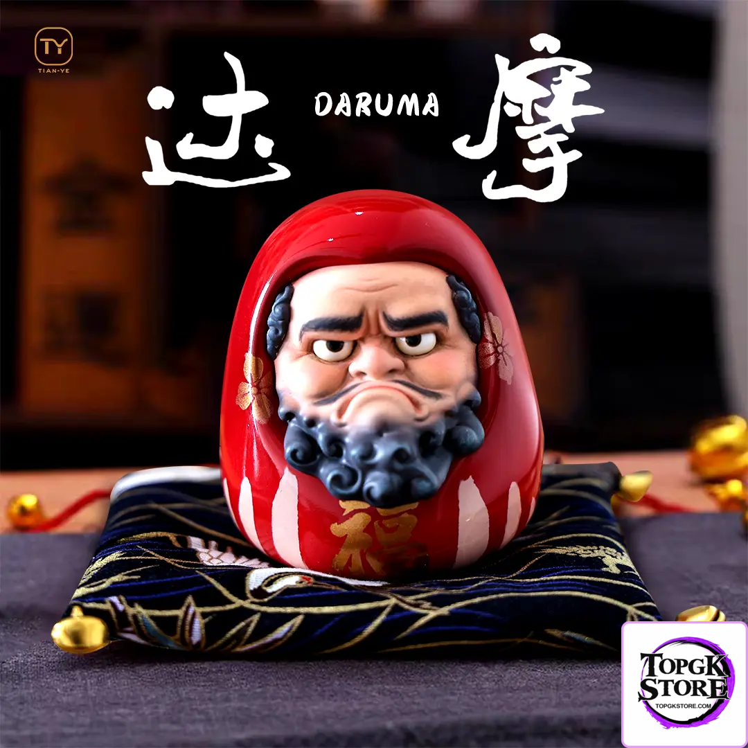 Tian Ye Studio – Original Pray for blessings daruma - Photo 6 | TopGKStore