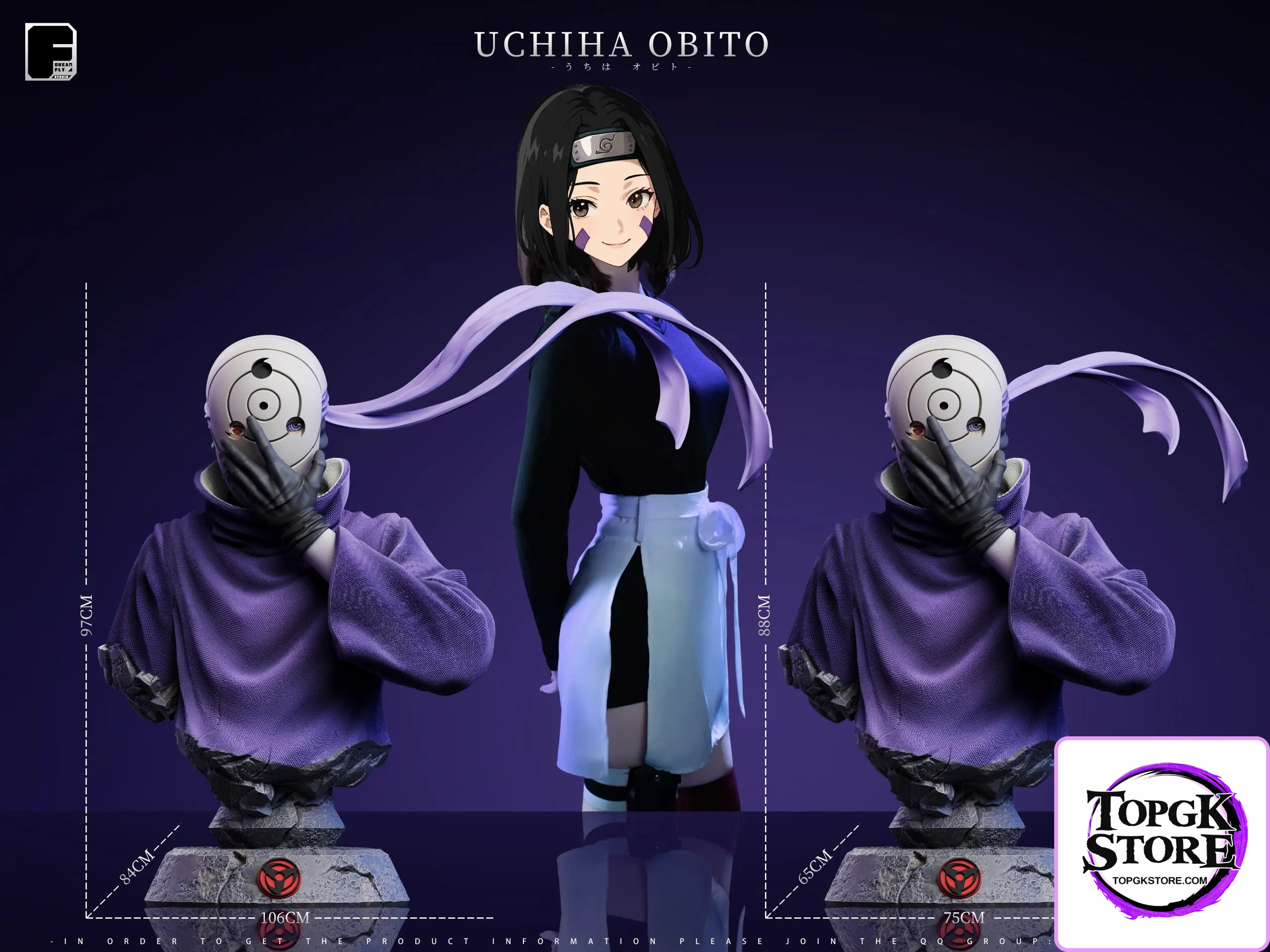 Dream Fly Studio – Naruto Shinobi World War Uchiha Obito - Photo 7 | TopGKStore