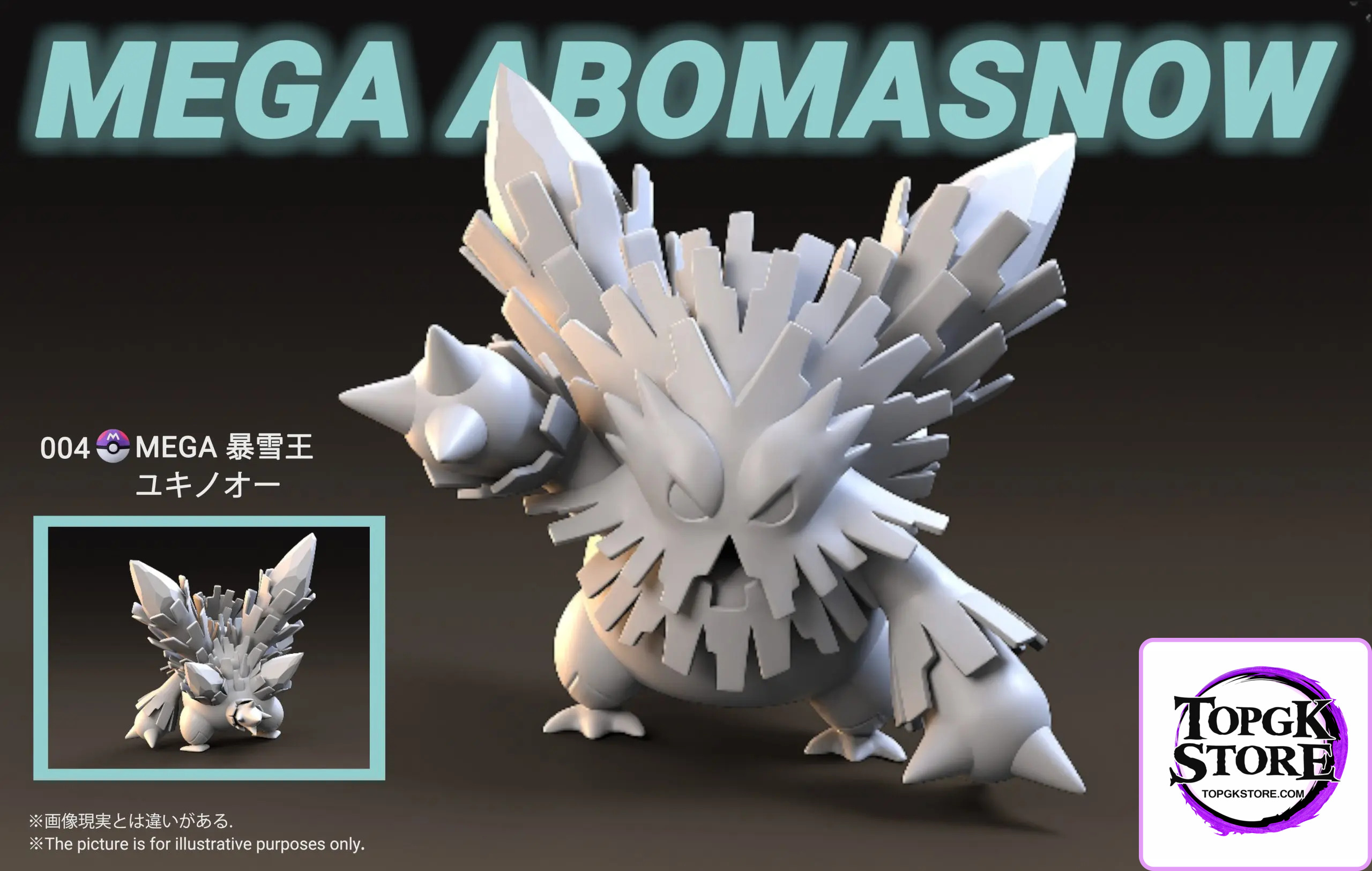 Asterism Studio – Pokémon Mega Abomasnow - Photo 1 | TopGKStore