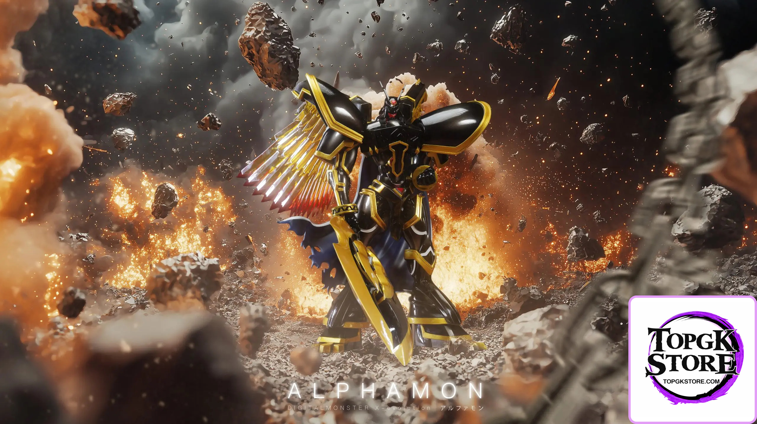 DIGITAL TOY Studio – Digimon Royal Knights Alphamon - Photo 1 | TopGKStore