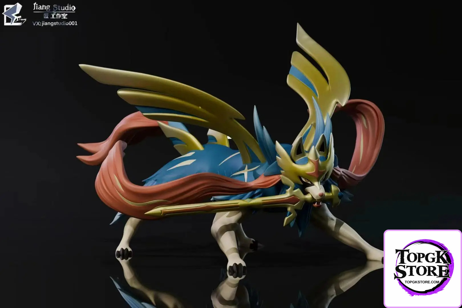 Jiang Studio – Pokémon 1/20 Pokédex Series Zacian & Zamazenta - Photo 1 | TopGKStore