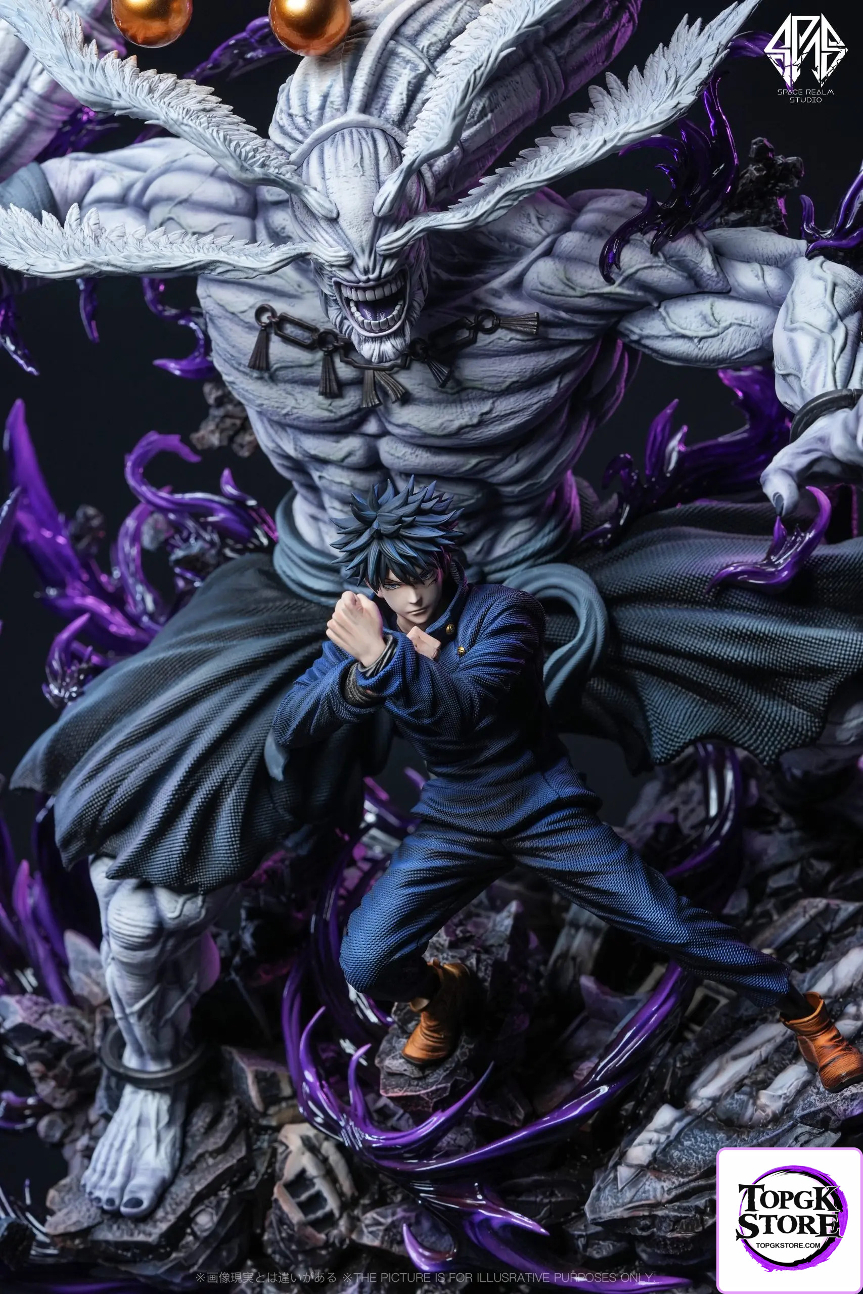 Space Realm Studio – Jujutsu Kaisen Megumi Fushiguro Sukuna Makora - Photo 5 | TopGKStore