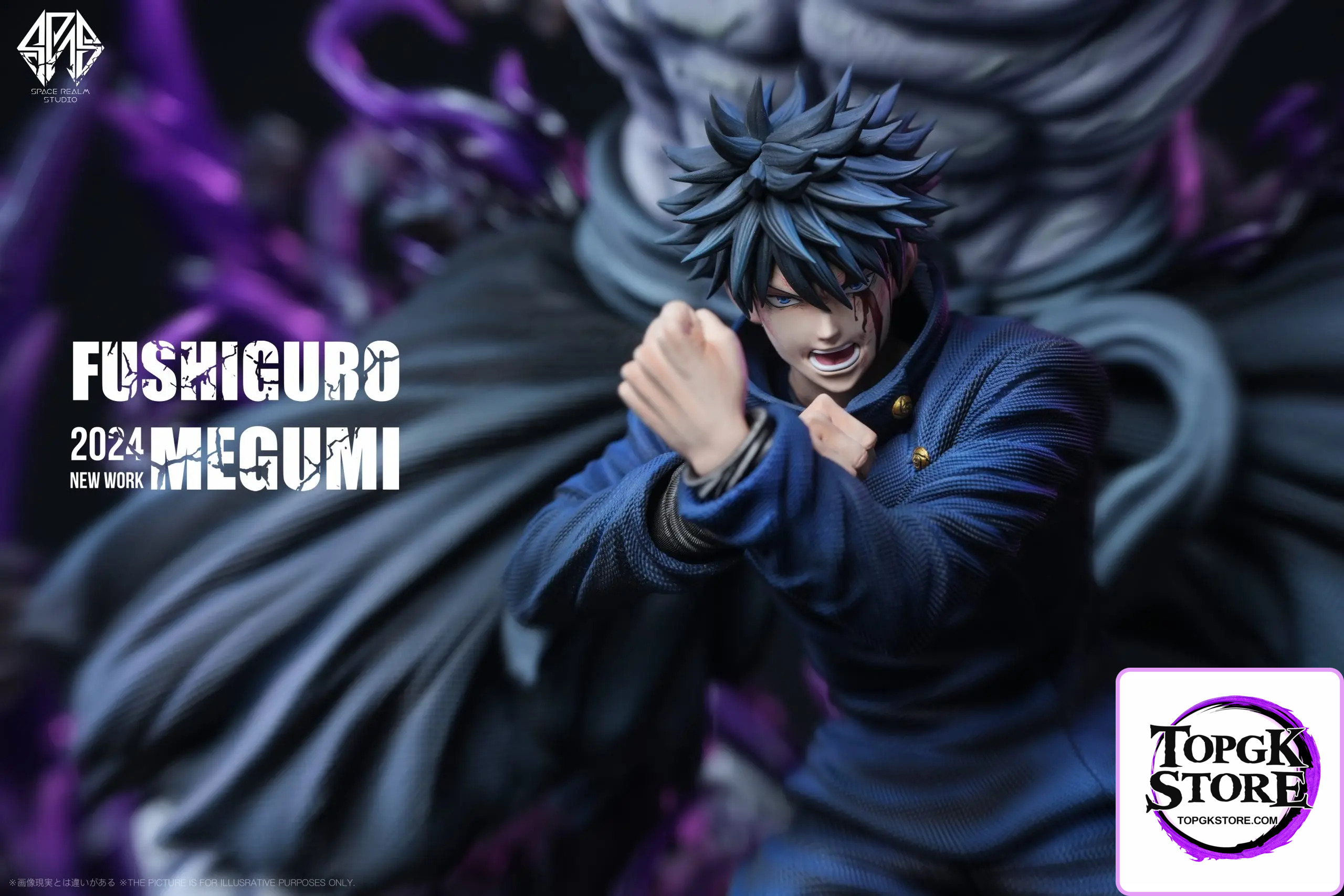 Space Realm Studio – Jujutsu Kaisen Megumi Fushiguro Sukuna Makora - Photo 6 | TopGKStore