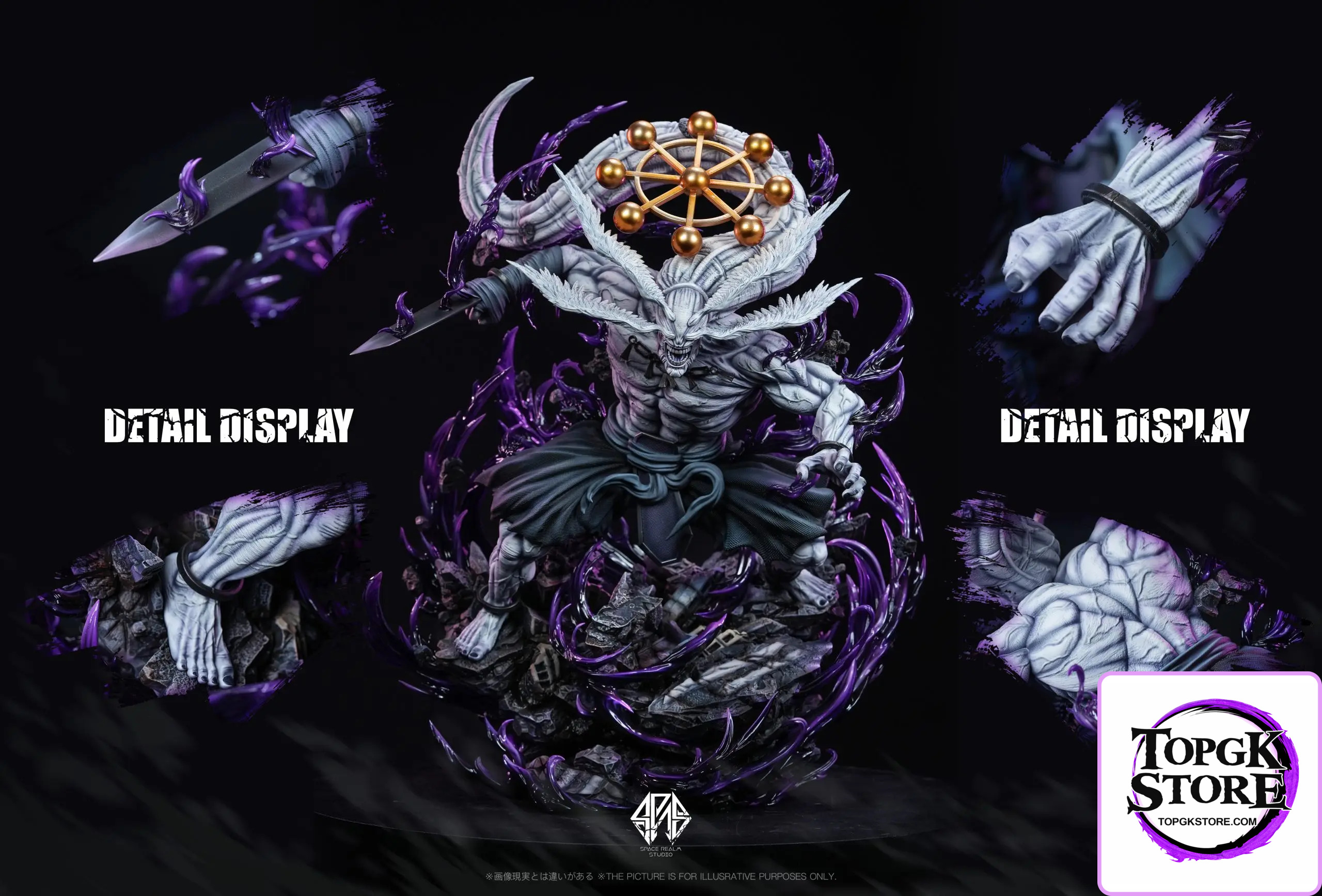 Space Realm Studio – Jujutsu Kaisen Megumi Fushiguro Sukuna Makora - Photo 8 | TopGKStore