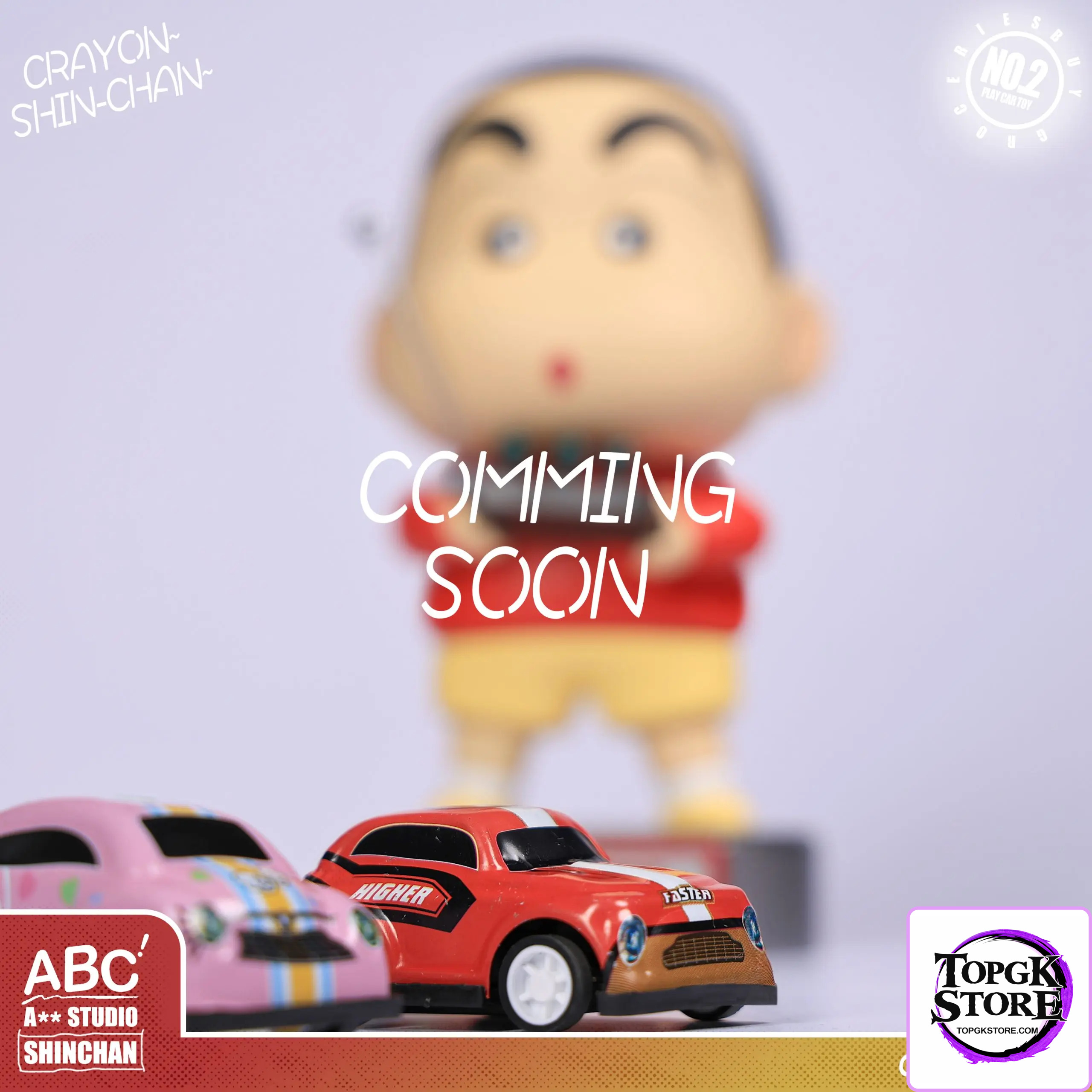 ABC Studio – ABC Crayon Shinchan Series NO.2 Toy Car Shinnosuke Nohara - Photo 1 | TopGKStore