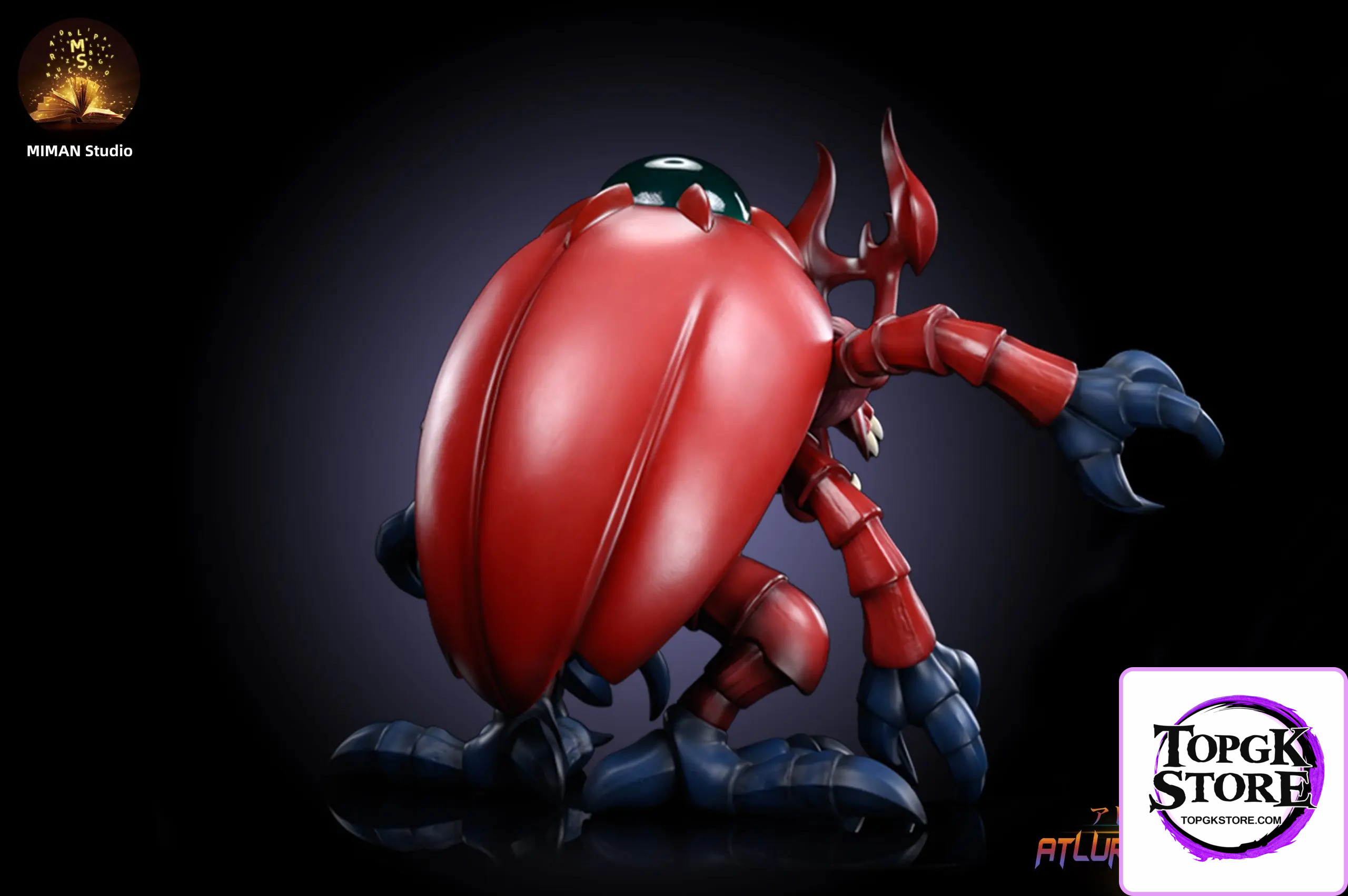 MIMAN Studio – Digimon Atlur Kabuterimon (Red) - Photo 3 | TopGKStore