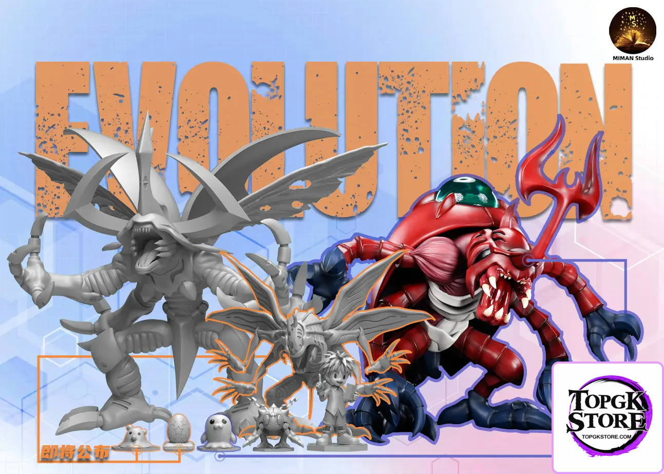 MIMAN Studio – Digimon Atlur Kabuterimon (Red) - Photo 6 | TopGKStore