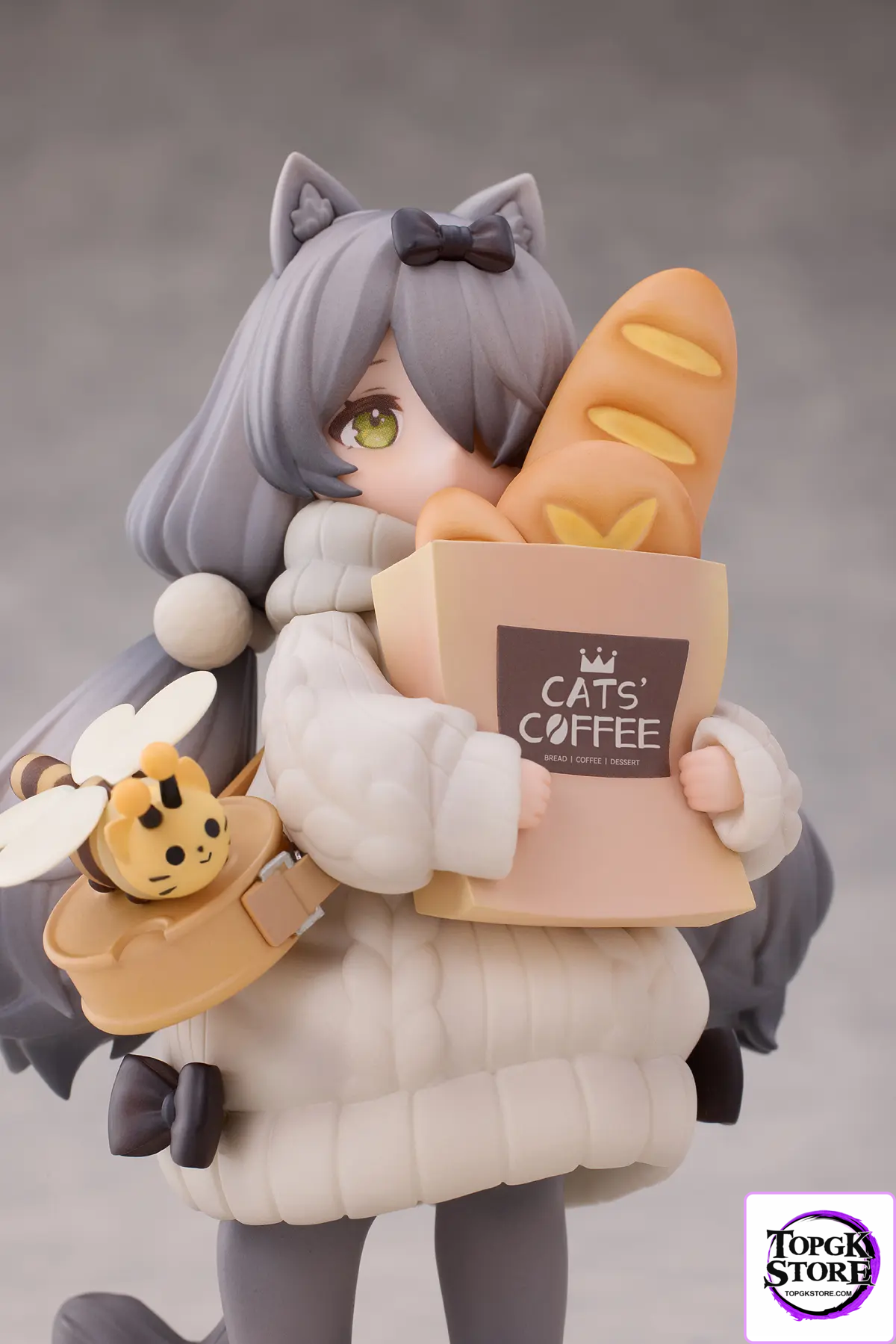 RIBOSE – DLC+ Meow Town Bakery Shop Assistant Li Hua Cat & Customer British Shorthair Cat (Licensed) - Photo 3 | To