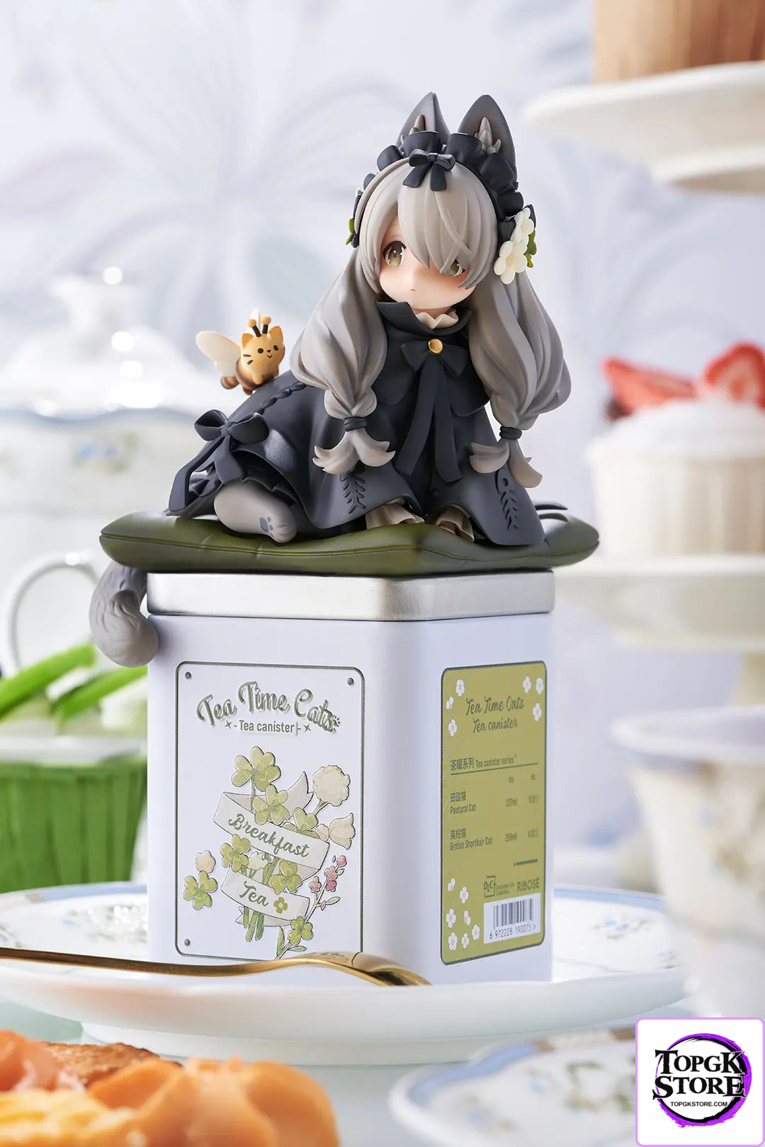 RIBOSE – Tea Party Cat Series Li Hua Cat & British Shorthair Cat & Cow Cat (Licensed) - Photo 16 | TopGKStore