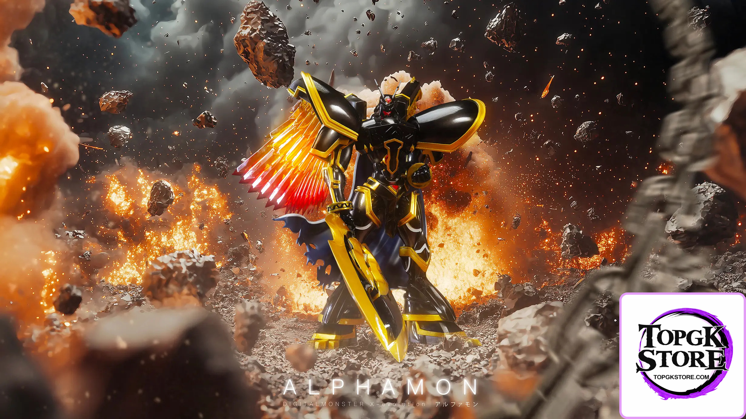 DIGITAL TOY Studio – Digimon Royal Knights Alphamon - Photo 6 | TopGKStore