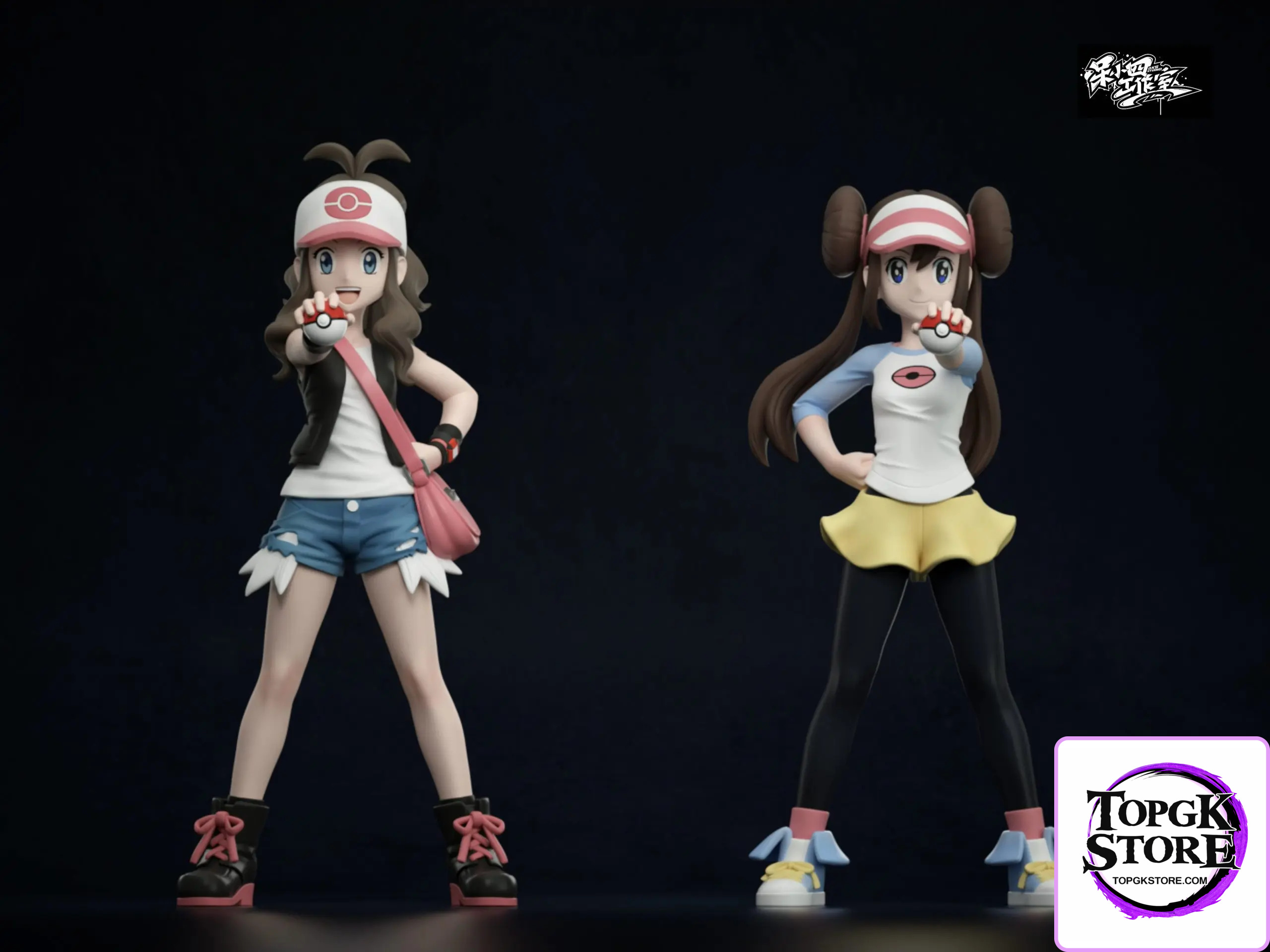 DXS Studio – Pokémon 1/20 Characters Hilda and Rosa - Photo 1 | TopGKStore