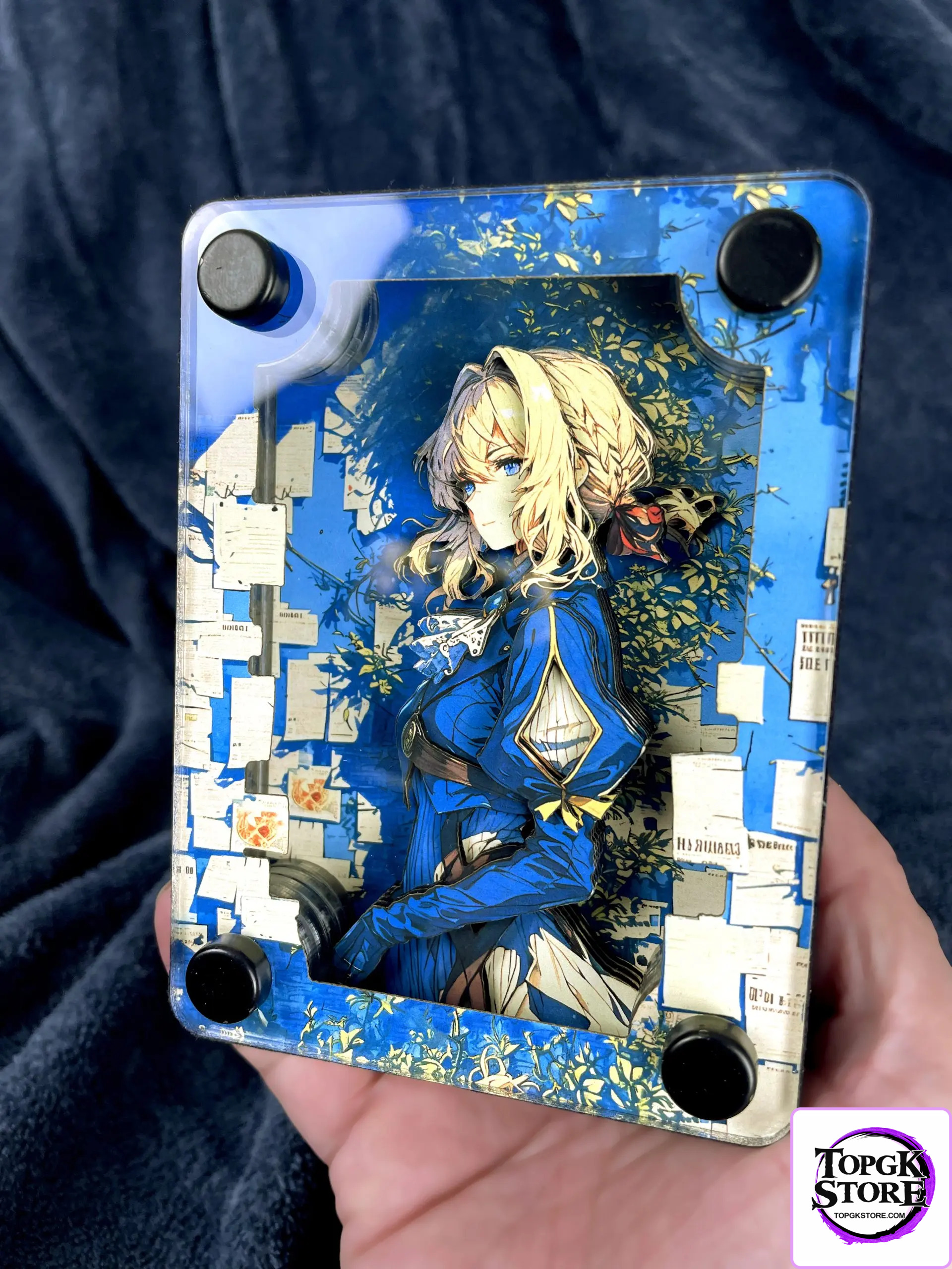 MengMengJiang Studio – Violet Evergarden 3D Card Brick - Photo 2 | TopGKStore