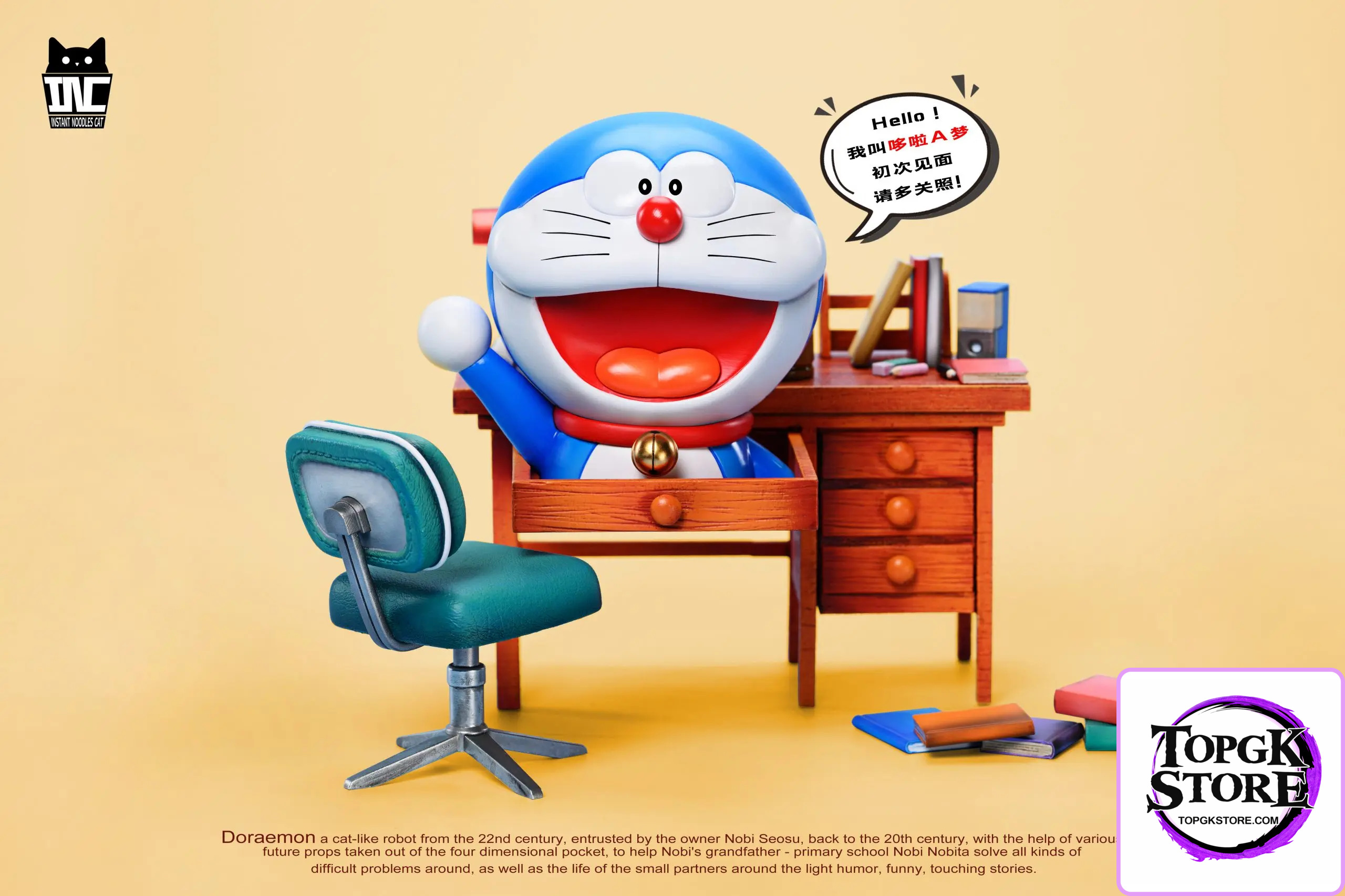 INSTANT NOODLES CAT Studio – Doraemon - Photo 1 | TopGKStore