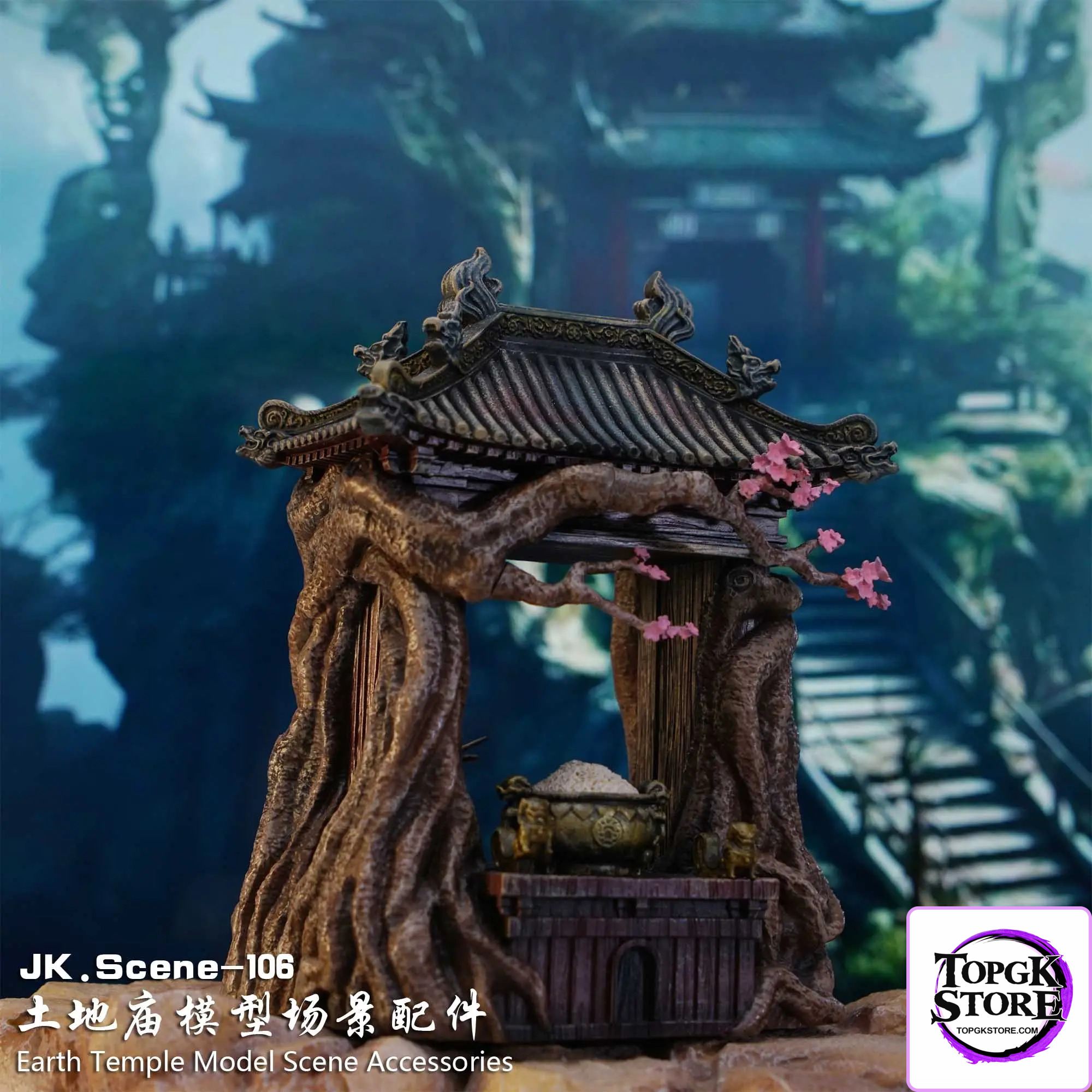 JacksDo Studio – Original Earth temple model scene accessories - Photo 3 | TopGKStore