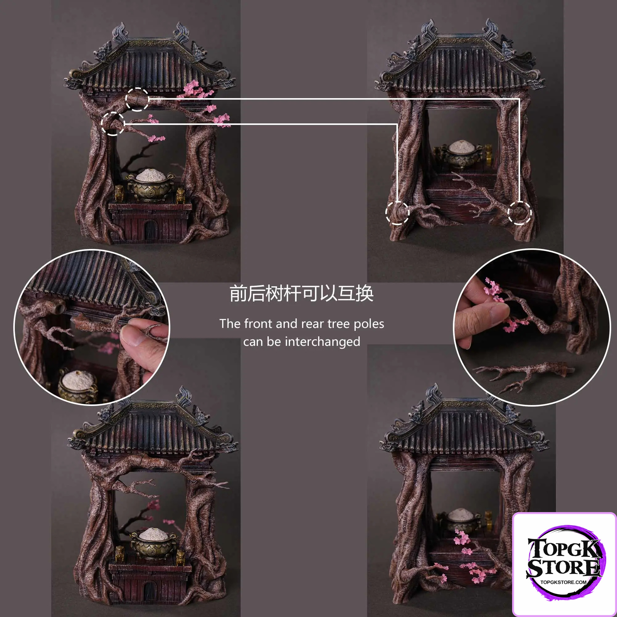 JacksDo Studio – Original Earth temple model scene accessories - Photo 13 | TopGKStore